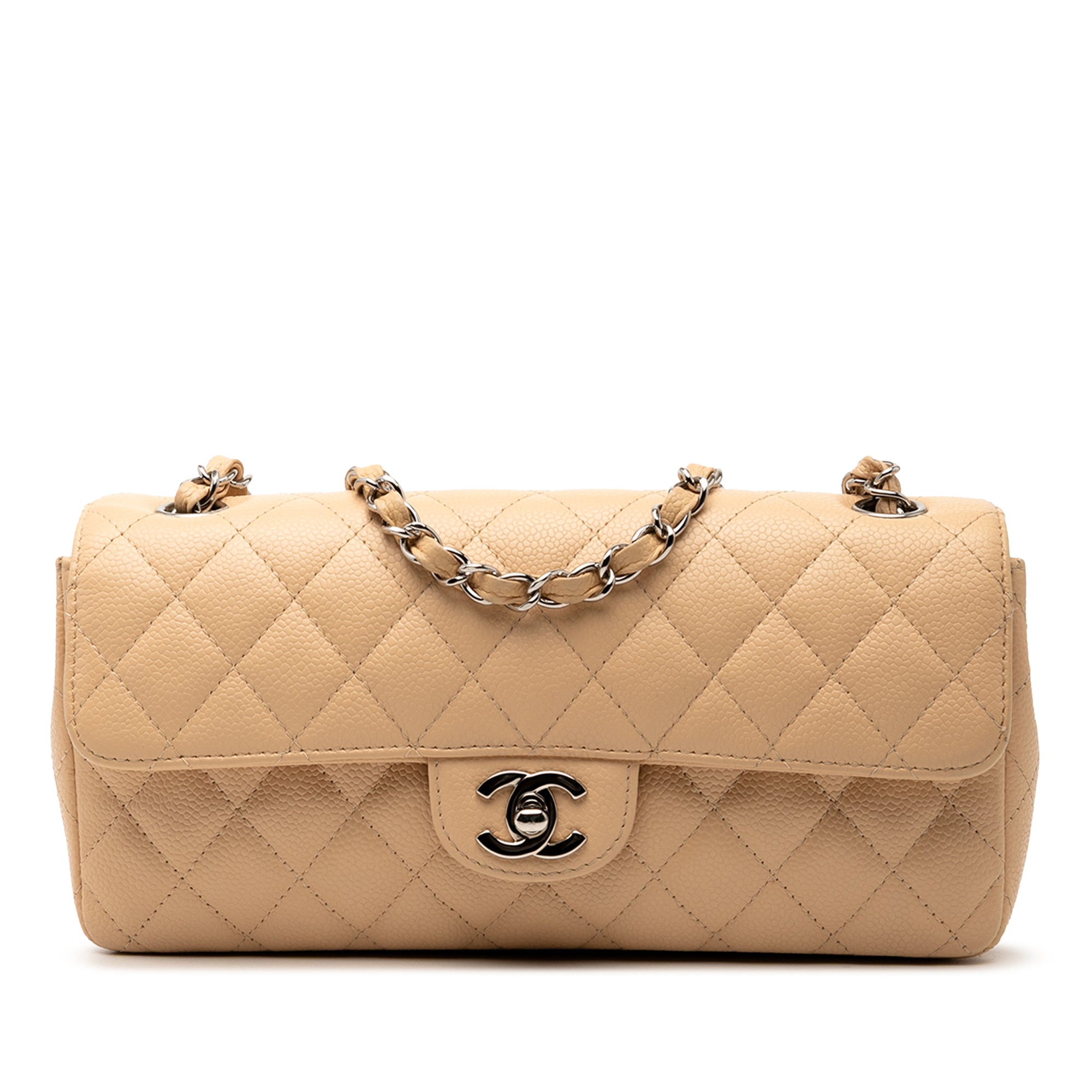Chanel Classic Caviar East West Single Flap - image 1