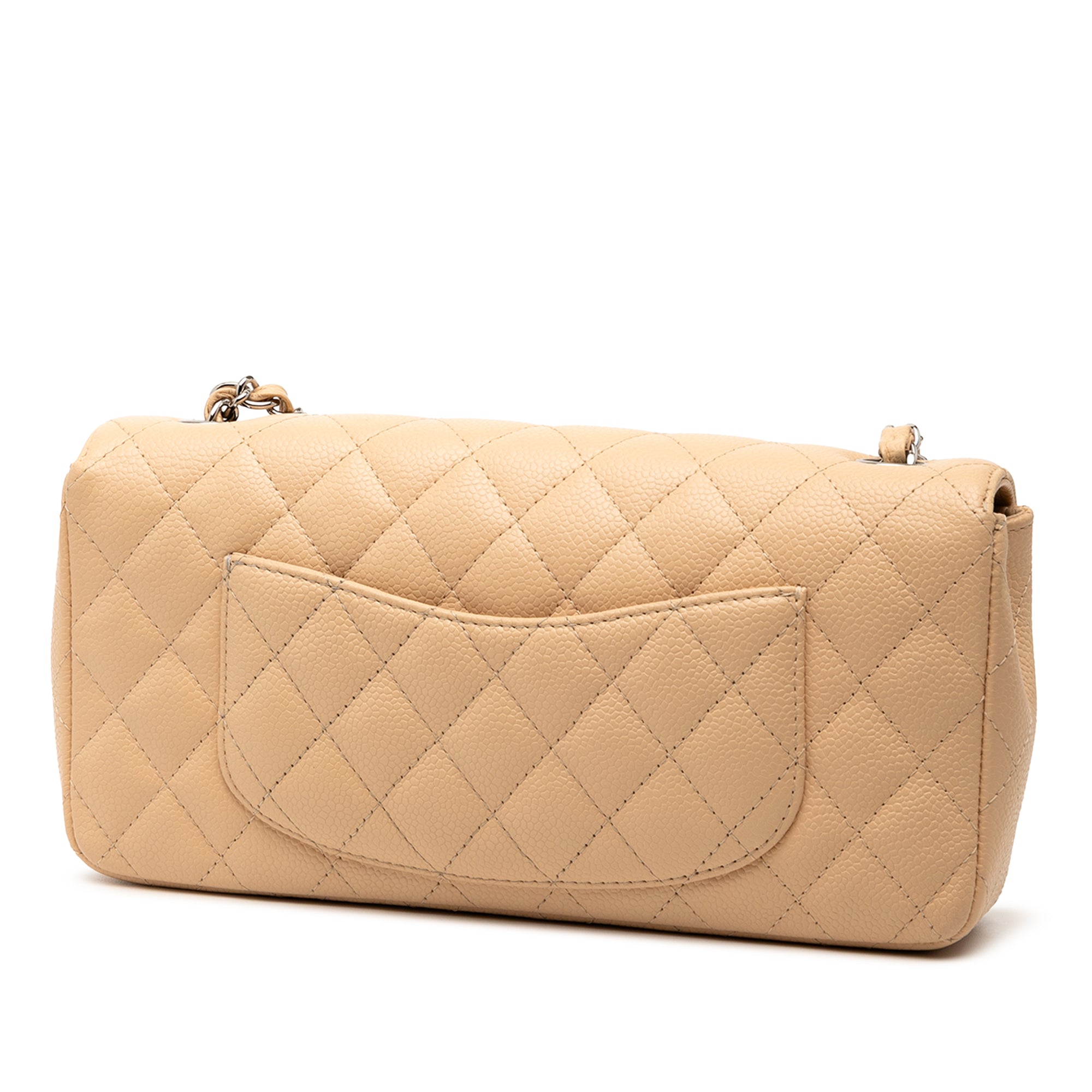Chanel Classic Caviar East West Single Flap - image 2