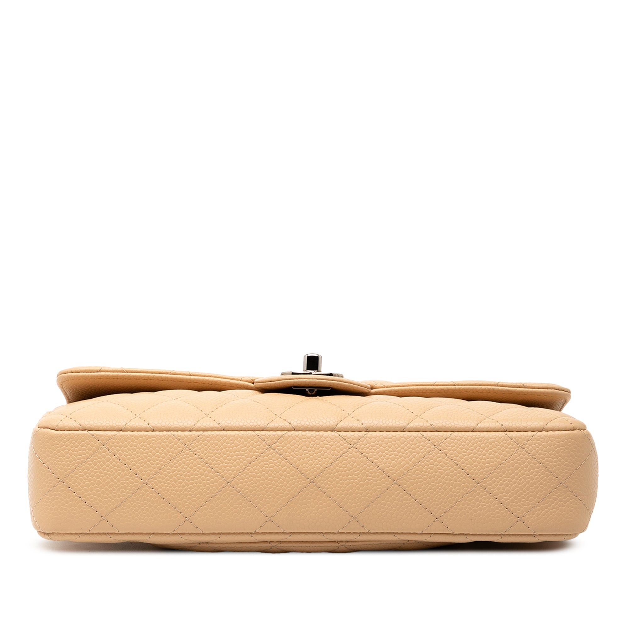 Chanel Classic Caviar East West Single Flap - image 3