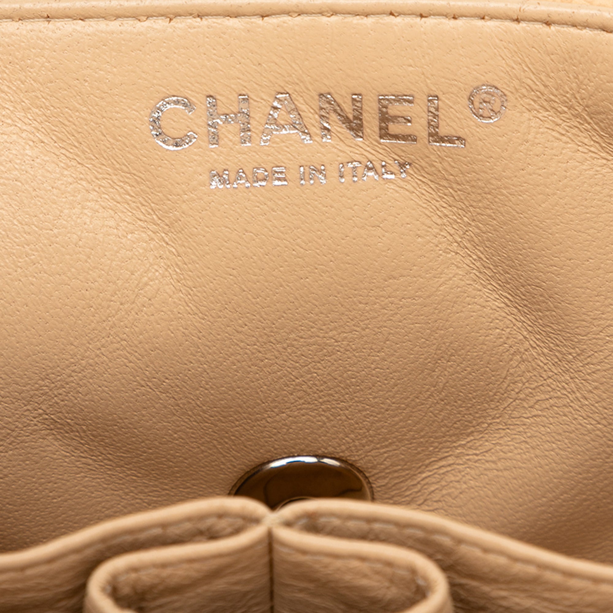 Chanel Classic Caviar East West Single Flap - image 5