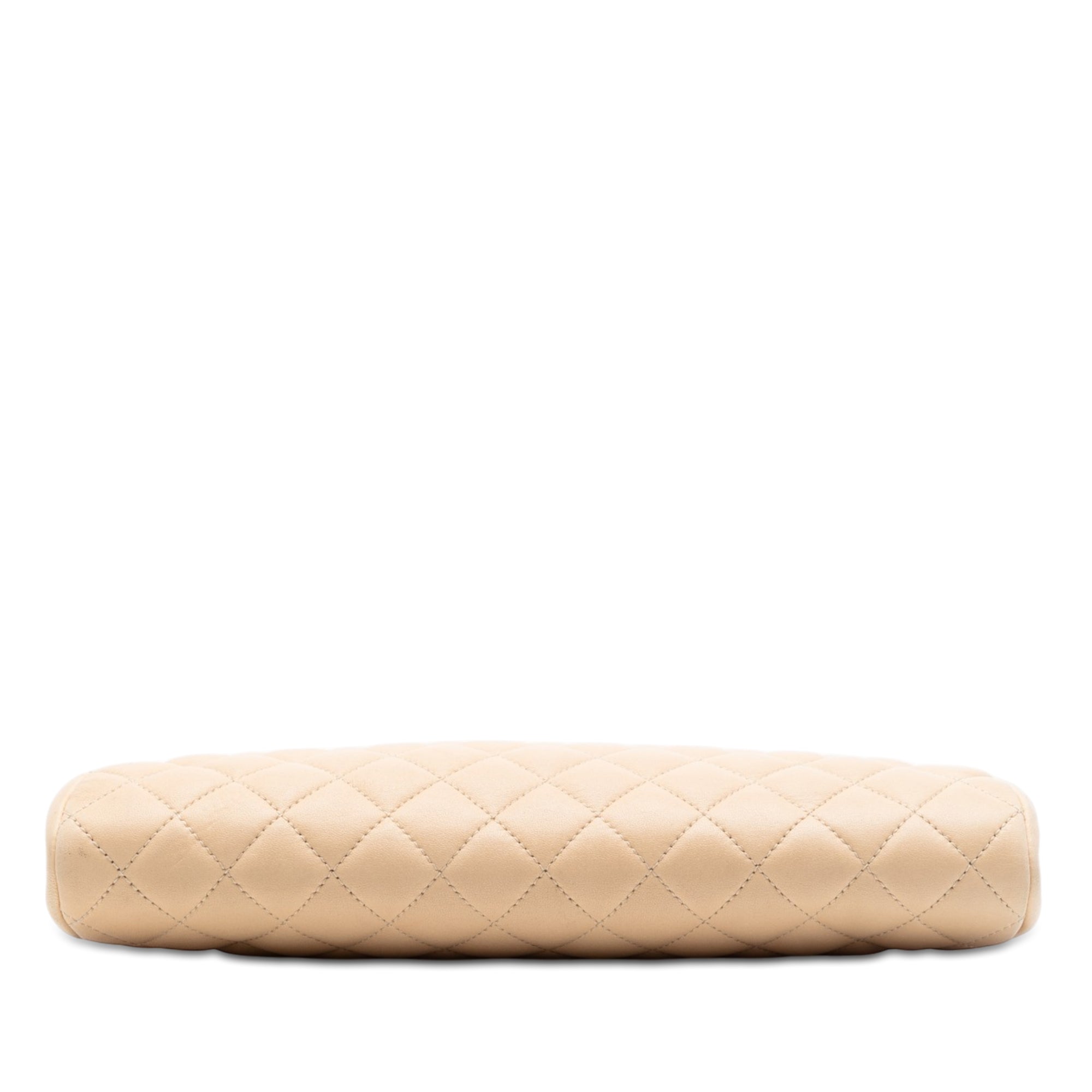Chanel Quilted Lambskin Timeless Kisslock Clutch - image 3