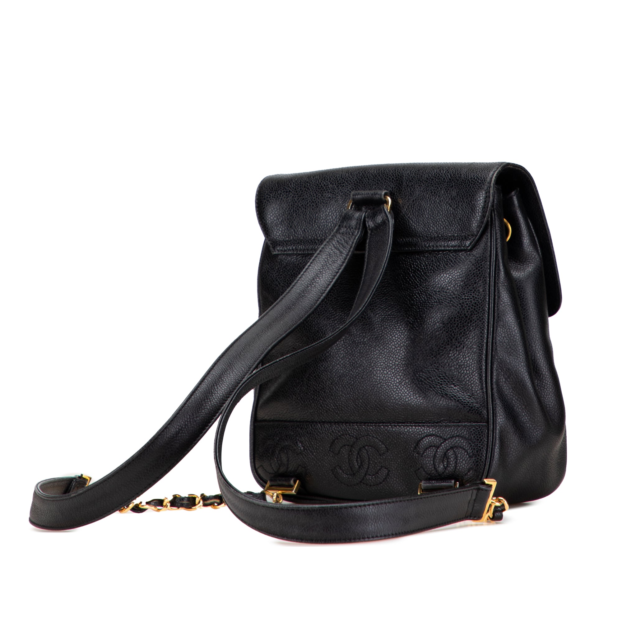 Chanel Caviar Triple CC Backpack - image 2