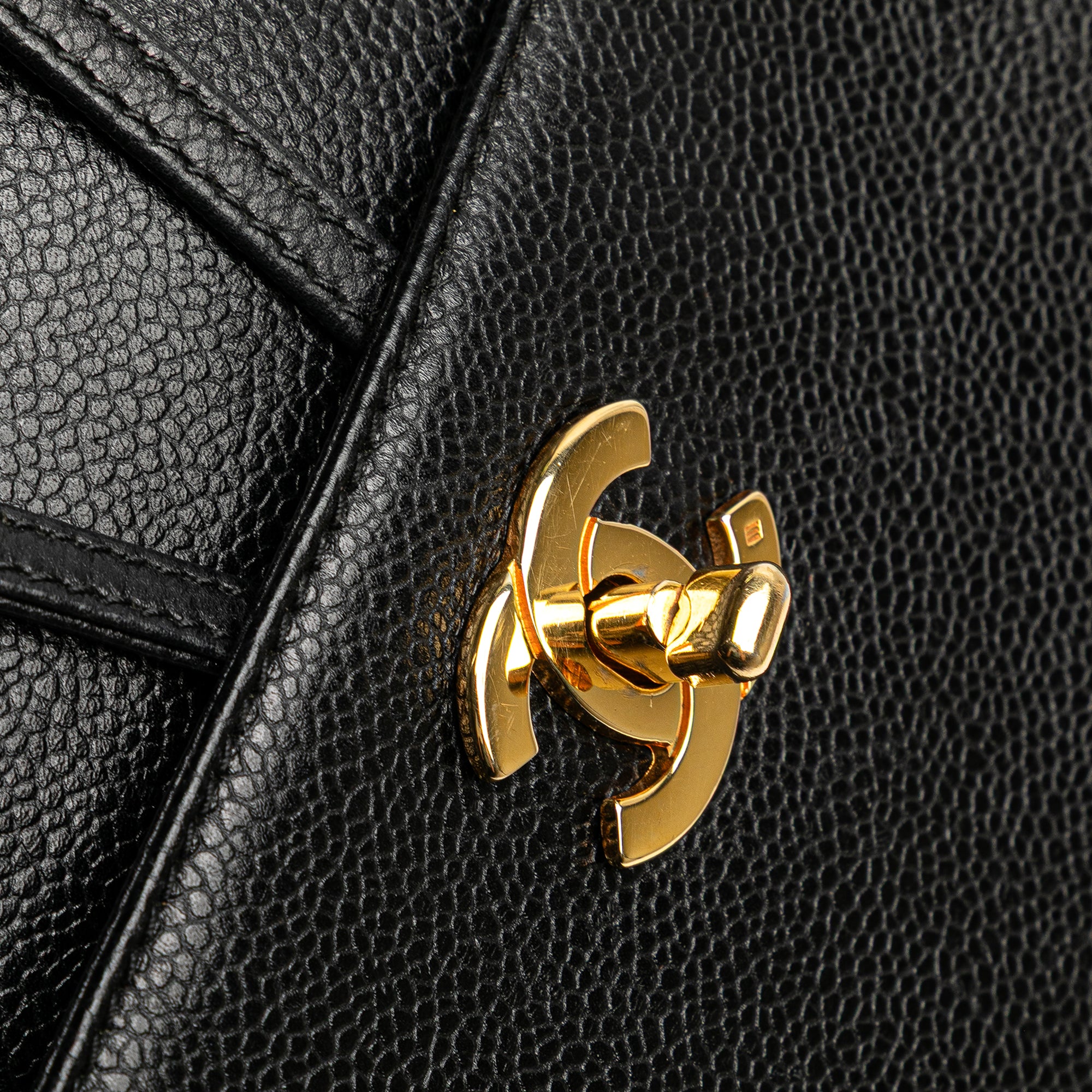 Chanel Caviar Triple CC Backpack - image 8