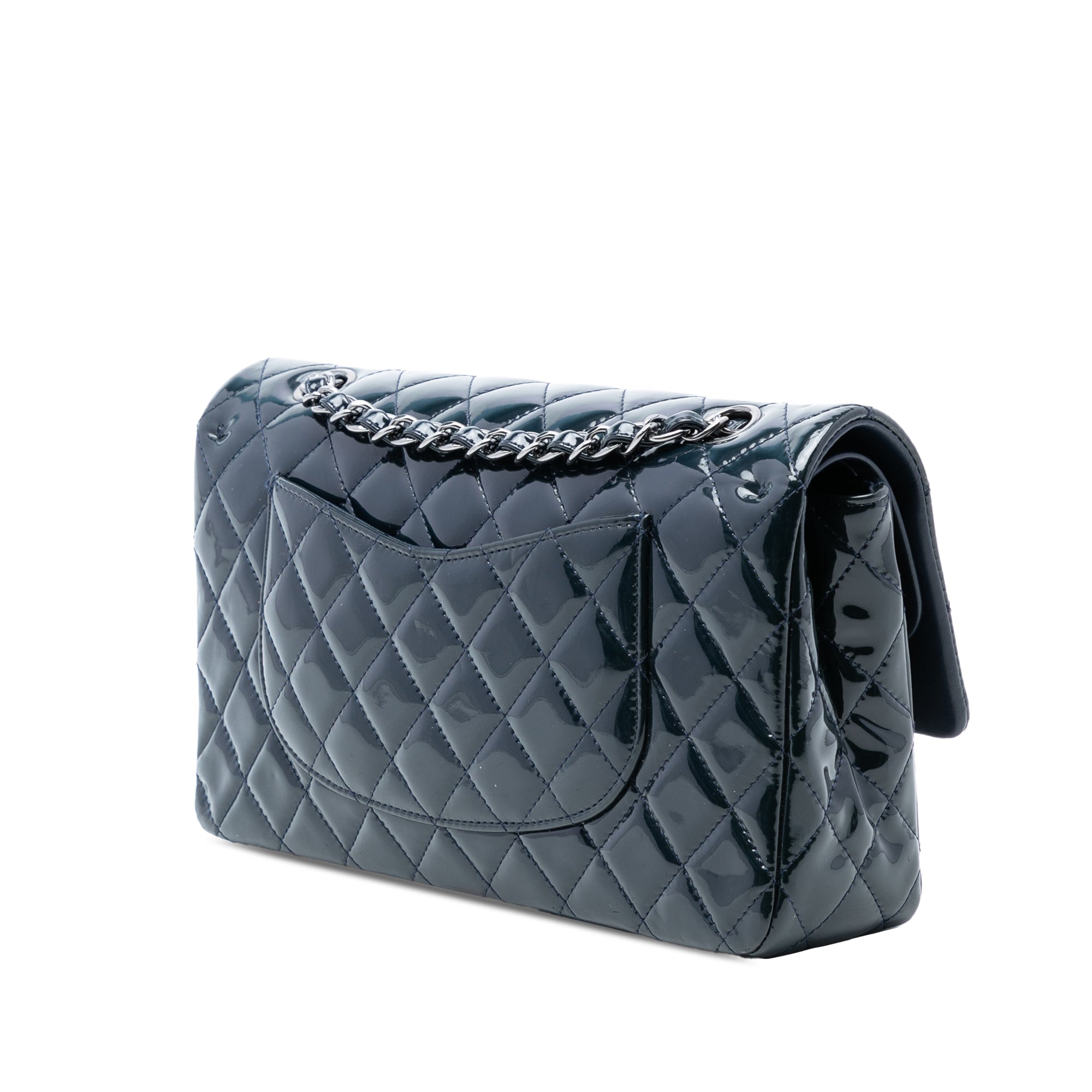 Chanel Medium Classic Patent Double Flap - image 2