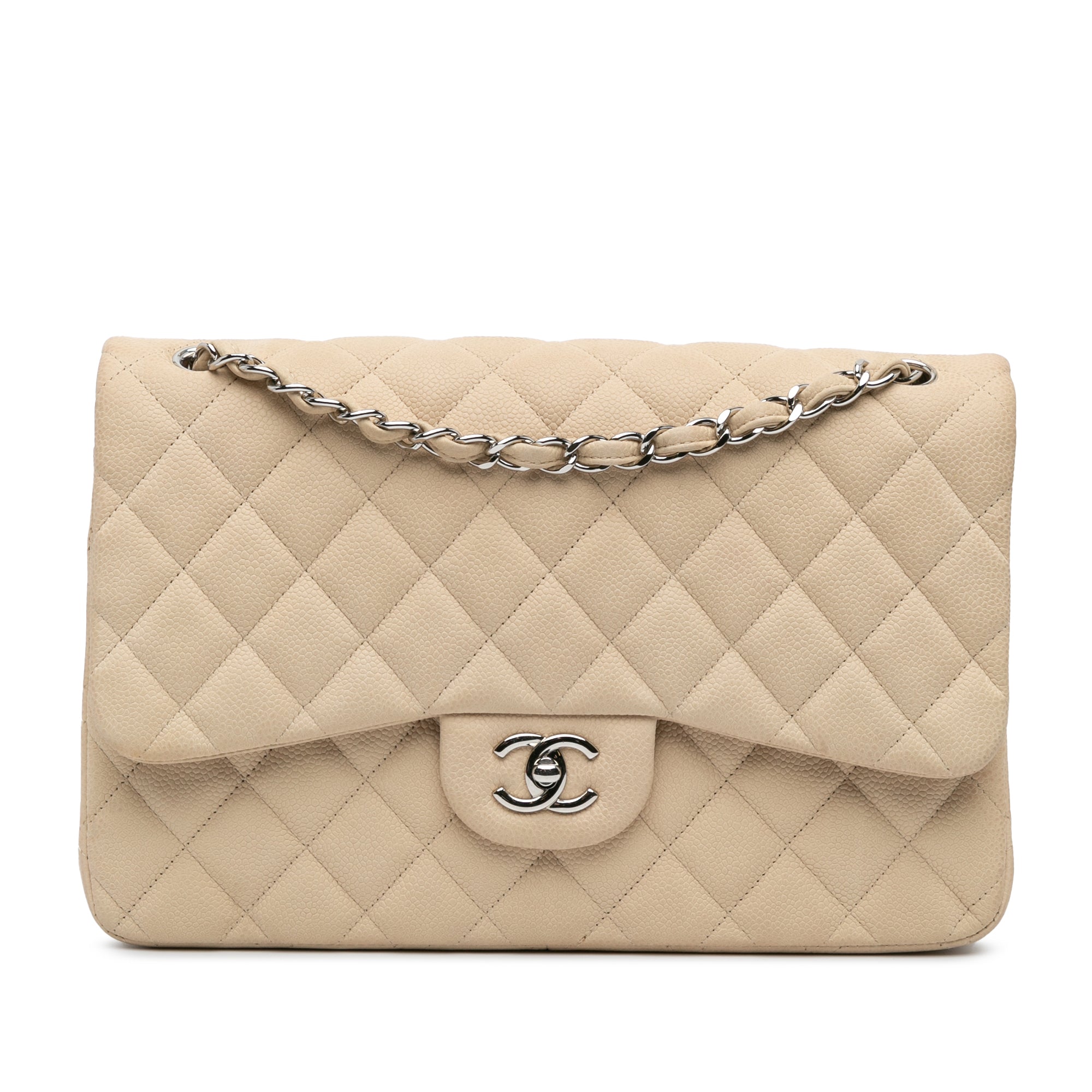 Chanel Jumbo Classic Caviar Double Flap - image 1