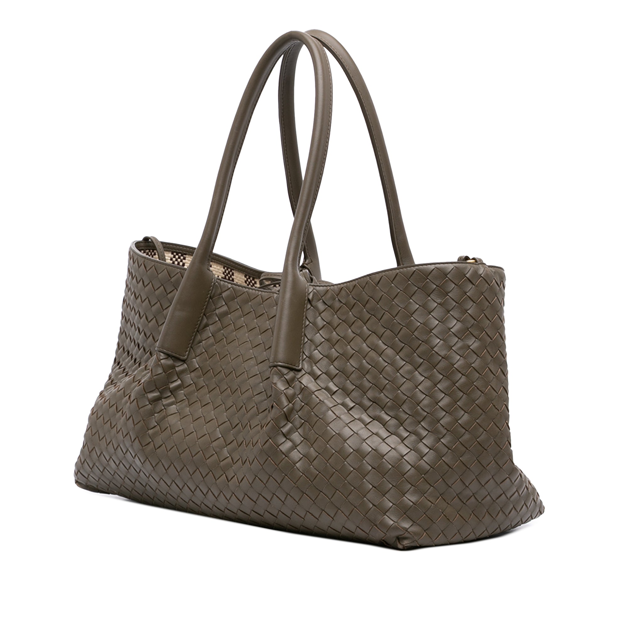 Bottega Veneta Large Calfskin Intrecciato Pinacoteca Tote - image 2