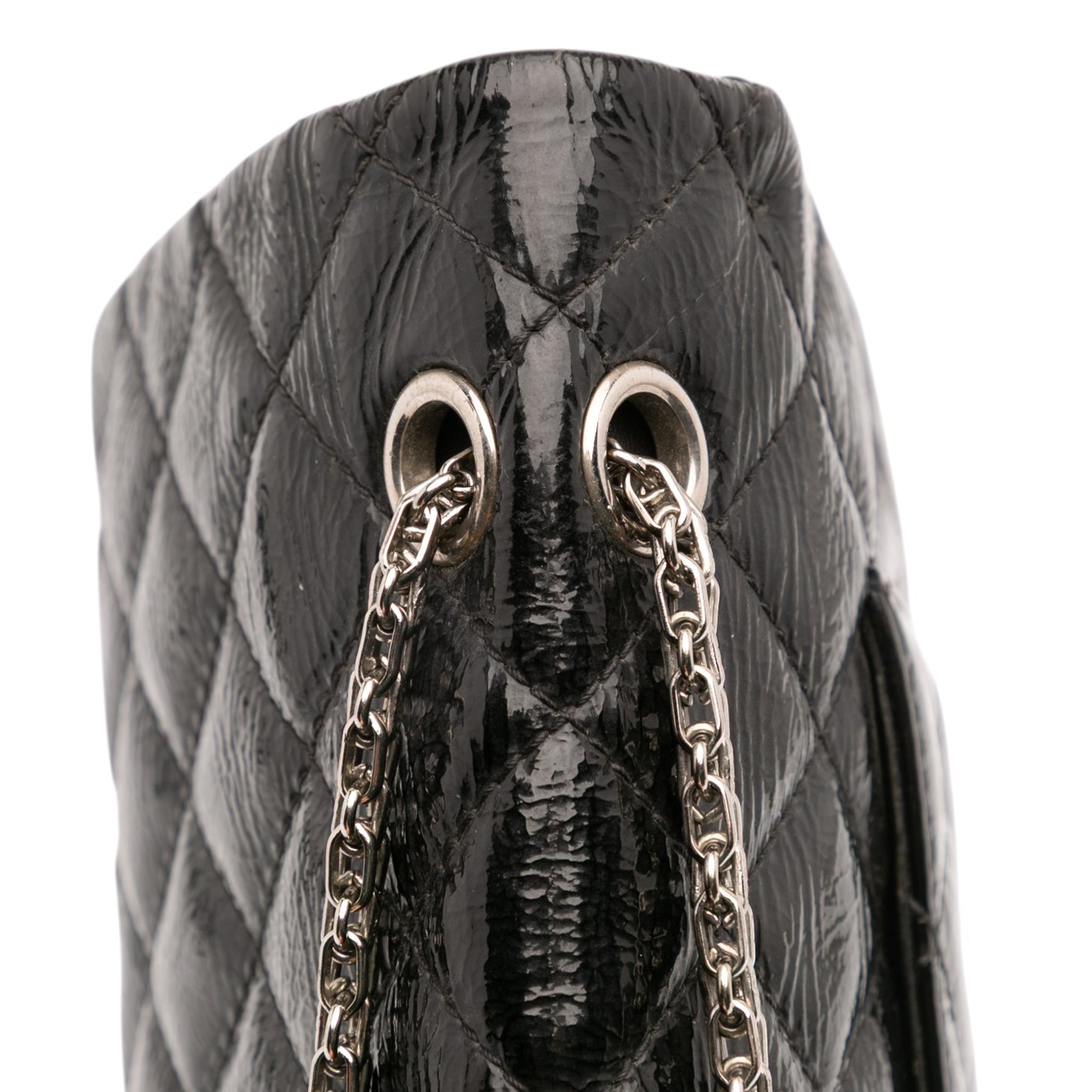Chanel Quilted Patent Reissue 2.55 Double Flap 226 - image 12