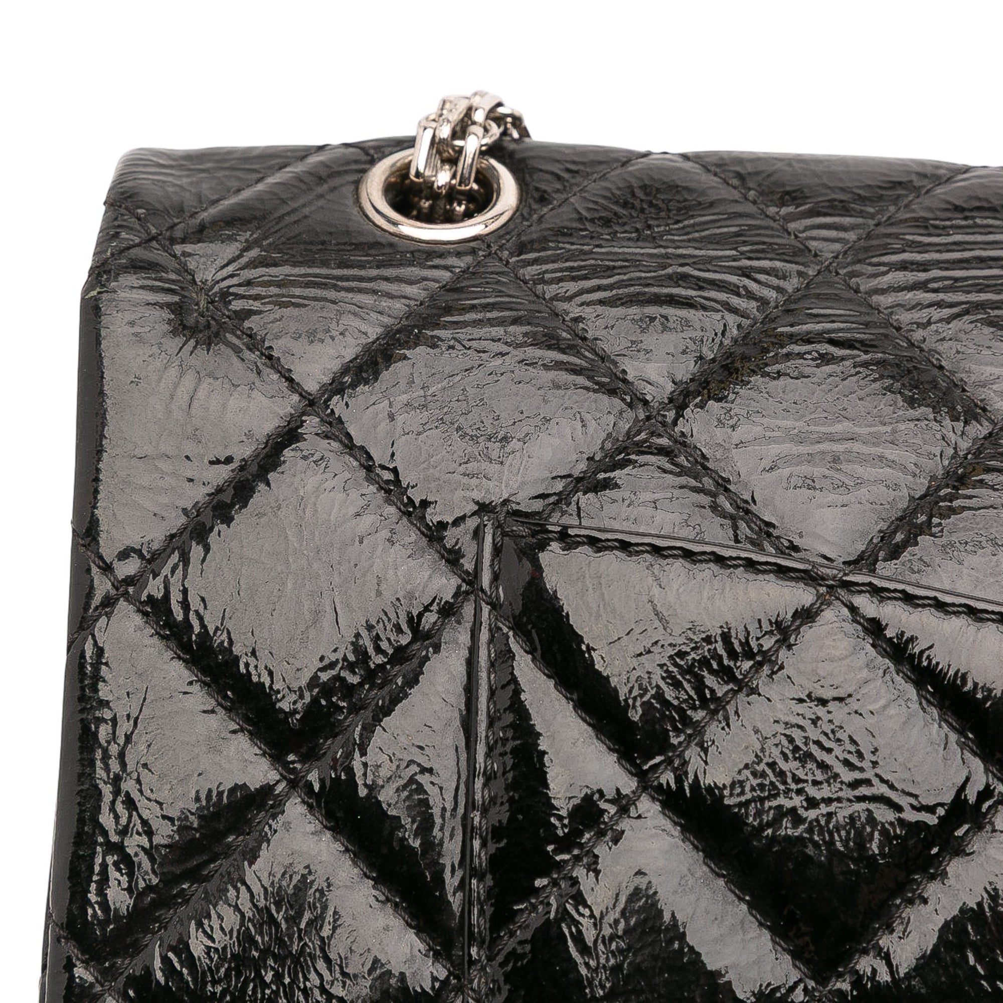 Chanel Quilted Patent Reissue 2.55 Double Flap 226 - image 13
