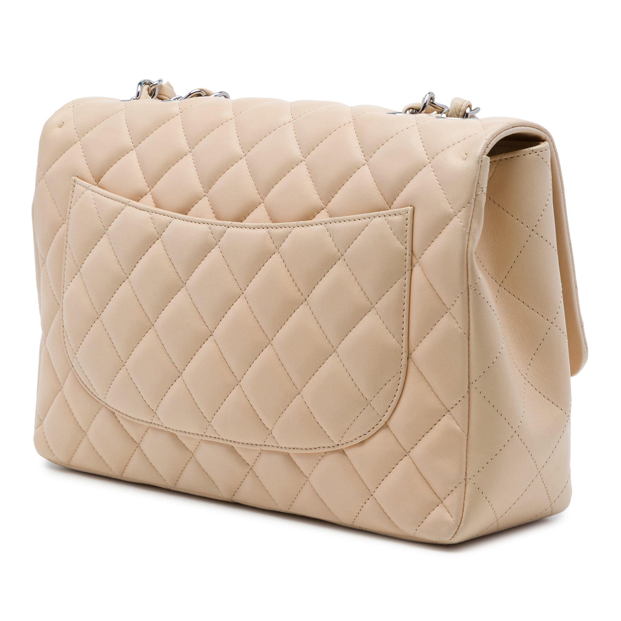 Chanel Jumbo Classic Lambskin Single Flap - image 2