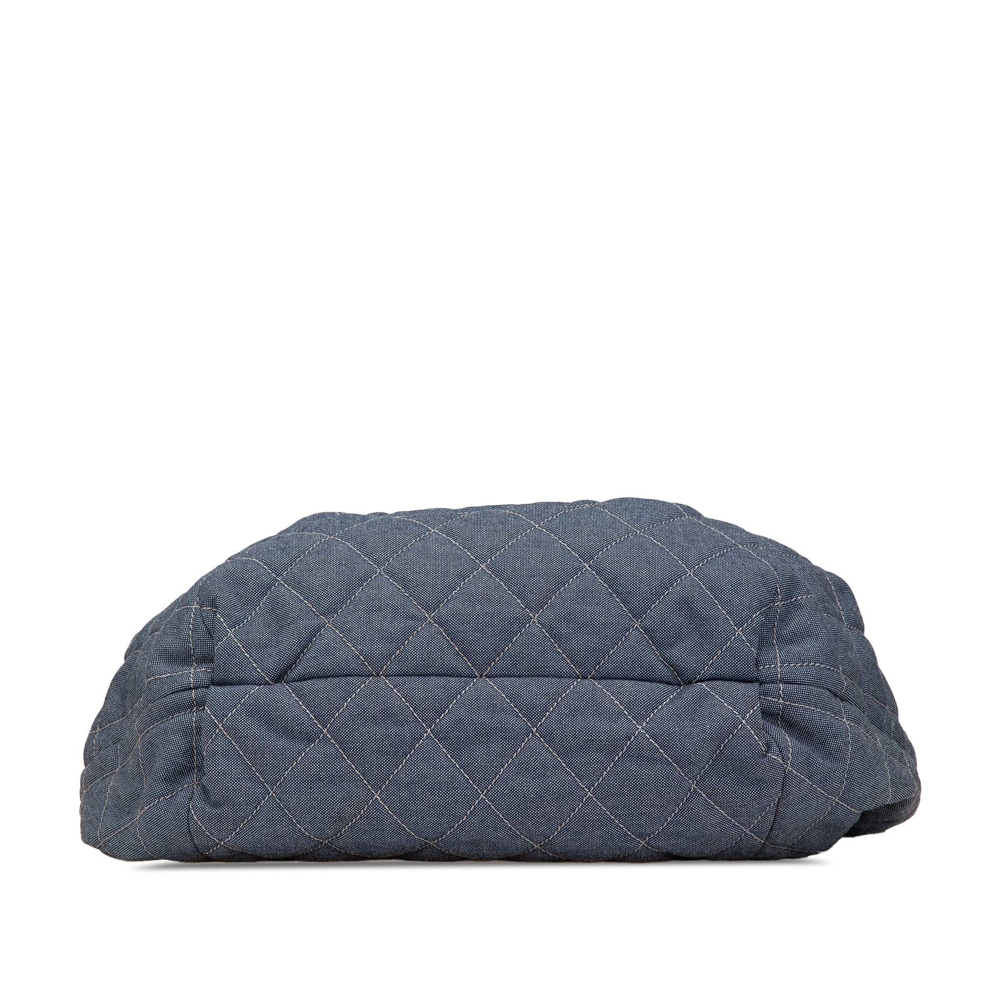 Chanel Large Quilted Denim Stretch Spirit Cabas Tote - image 3