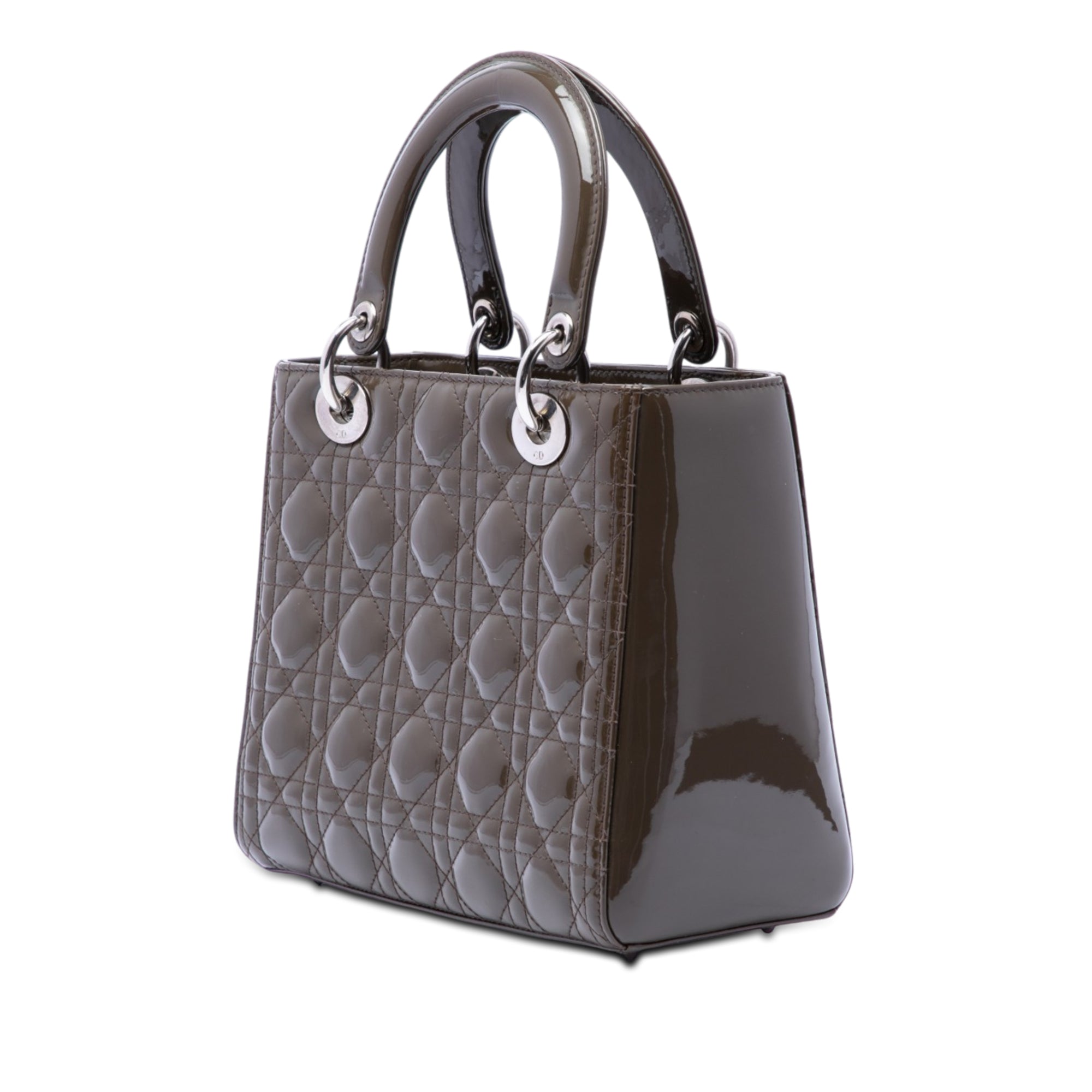 Dior Medium Patent Cannage Lady Dior - image 2