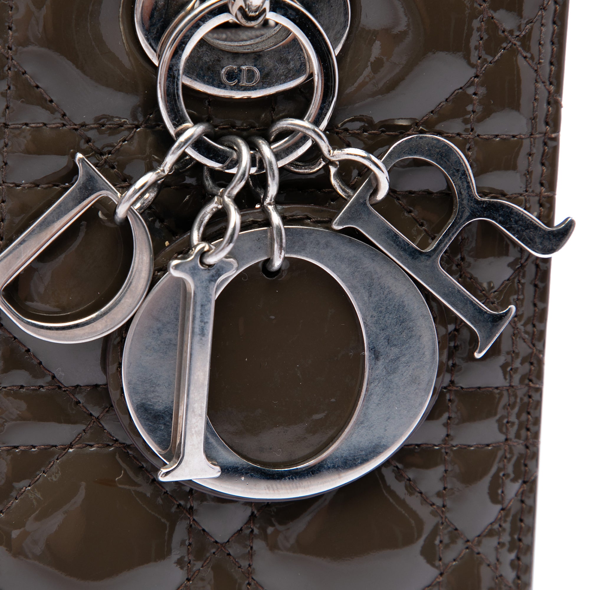 Dior Medium Patent Cannage Lady Dior - image 5