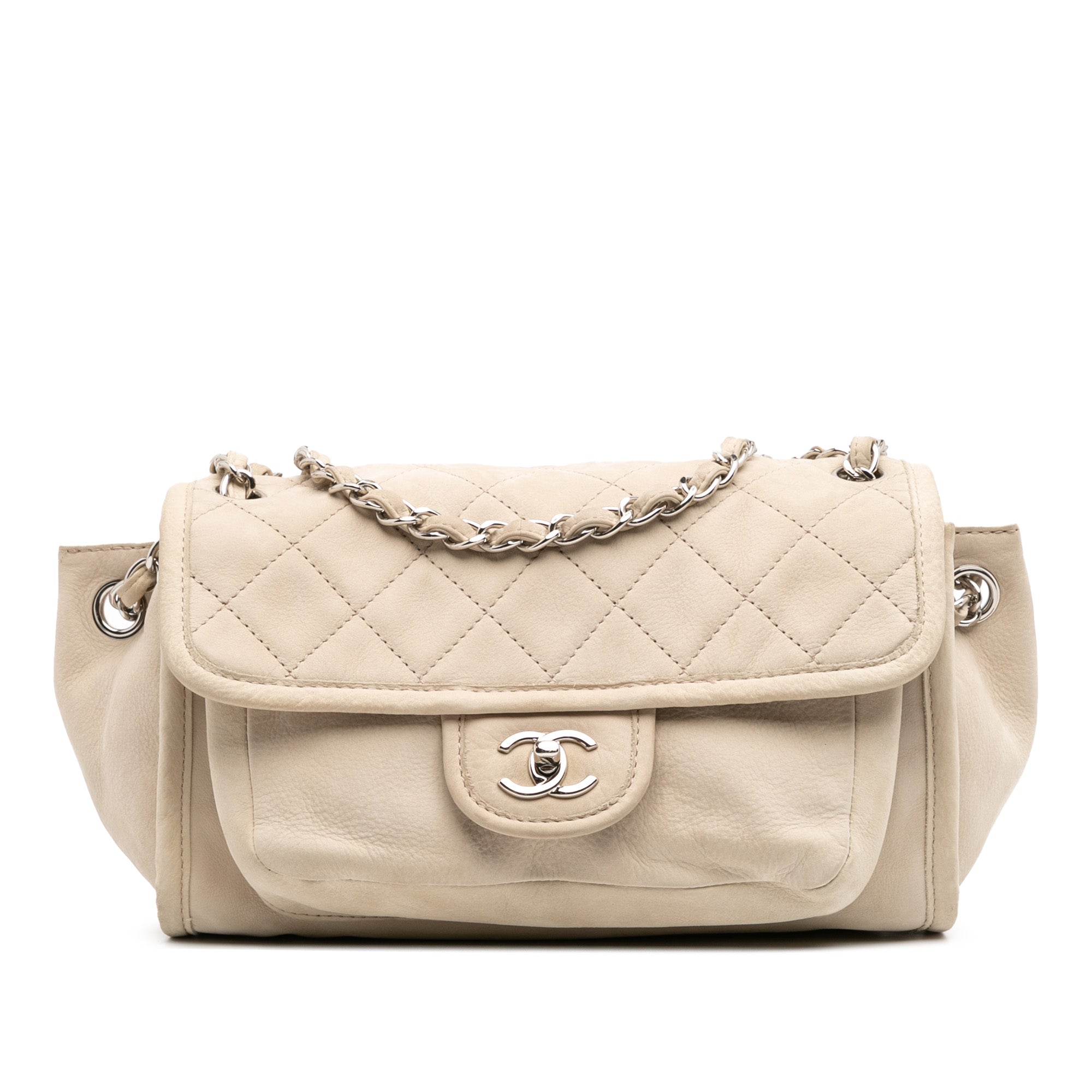Chanel Calfskin French Riviera Shoulder Bag - image 1