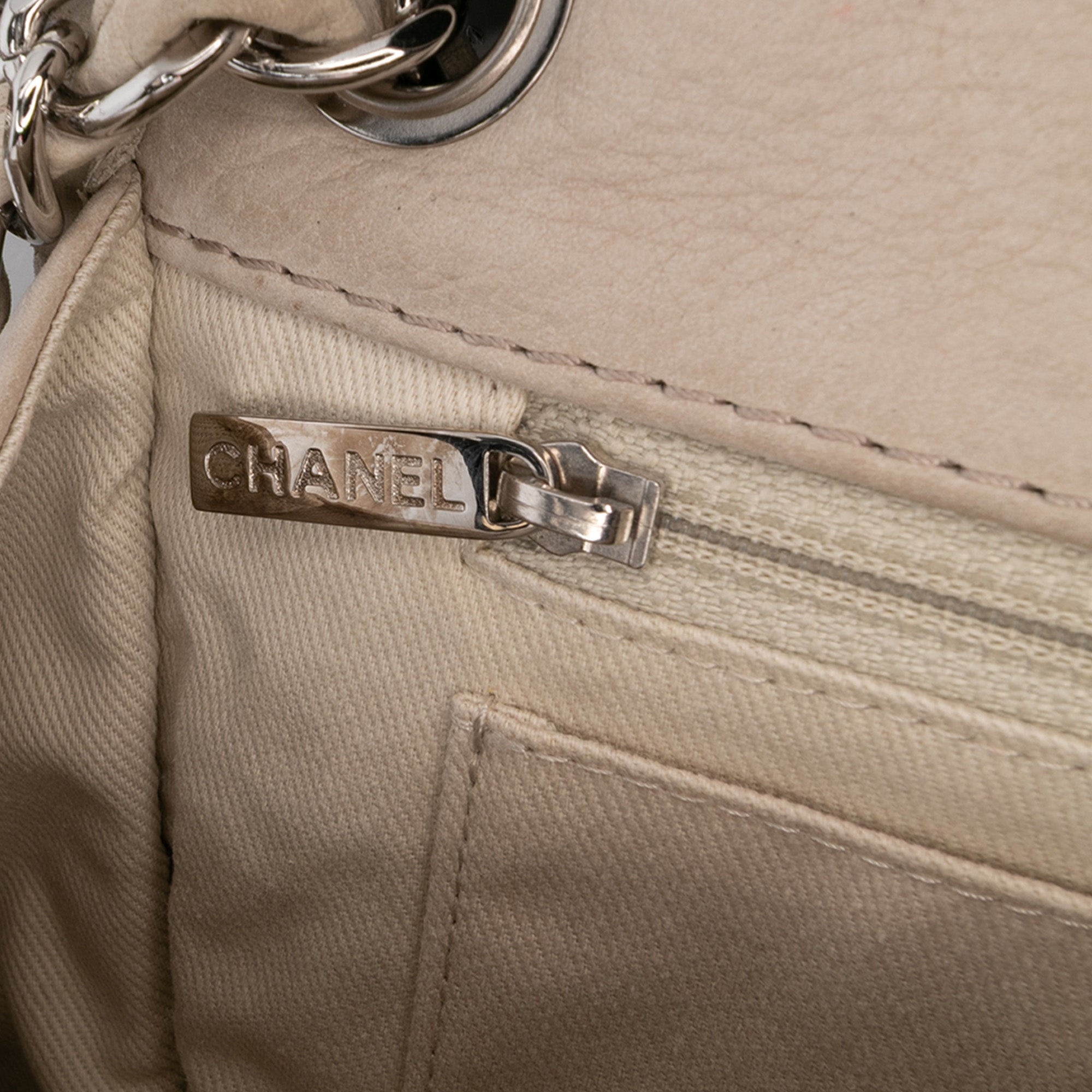 Chanel Calfskin French Riviera Shoulder Bag - image 7