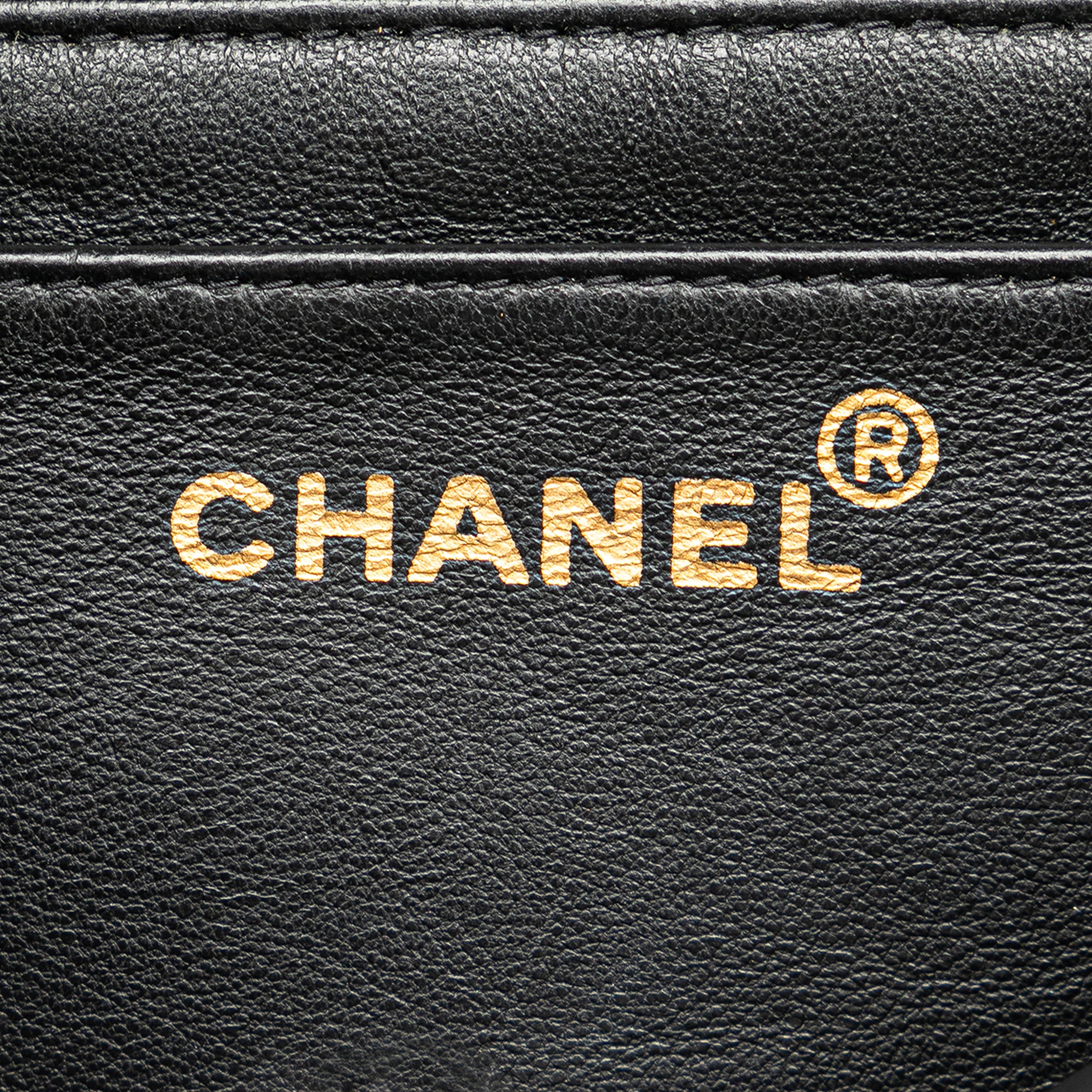 Chanel Quilted Lambskin Half Moon Single Flap - image 5