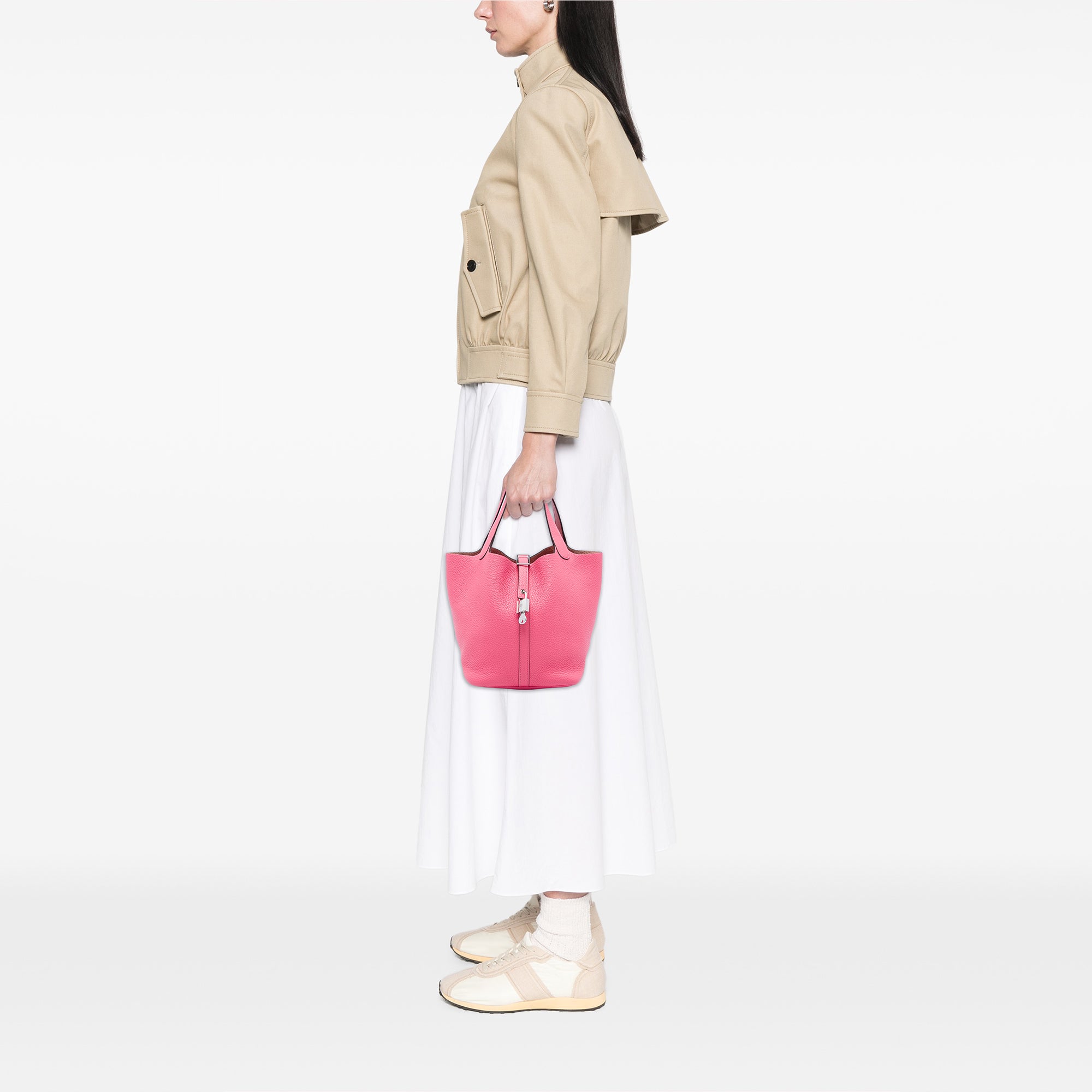 Hermès Clemence Picotin Lock 22 - image 6