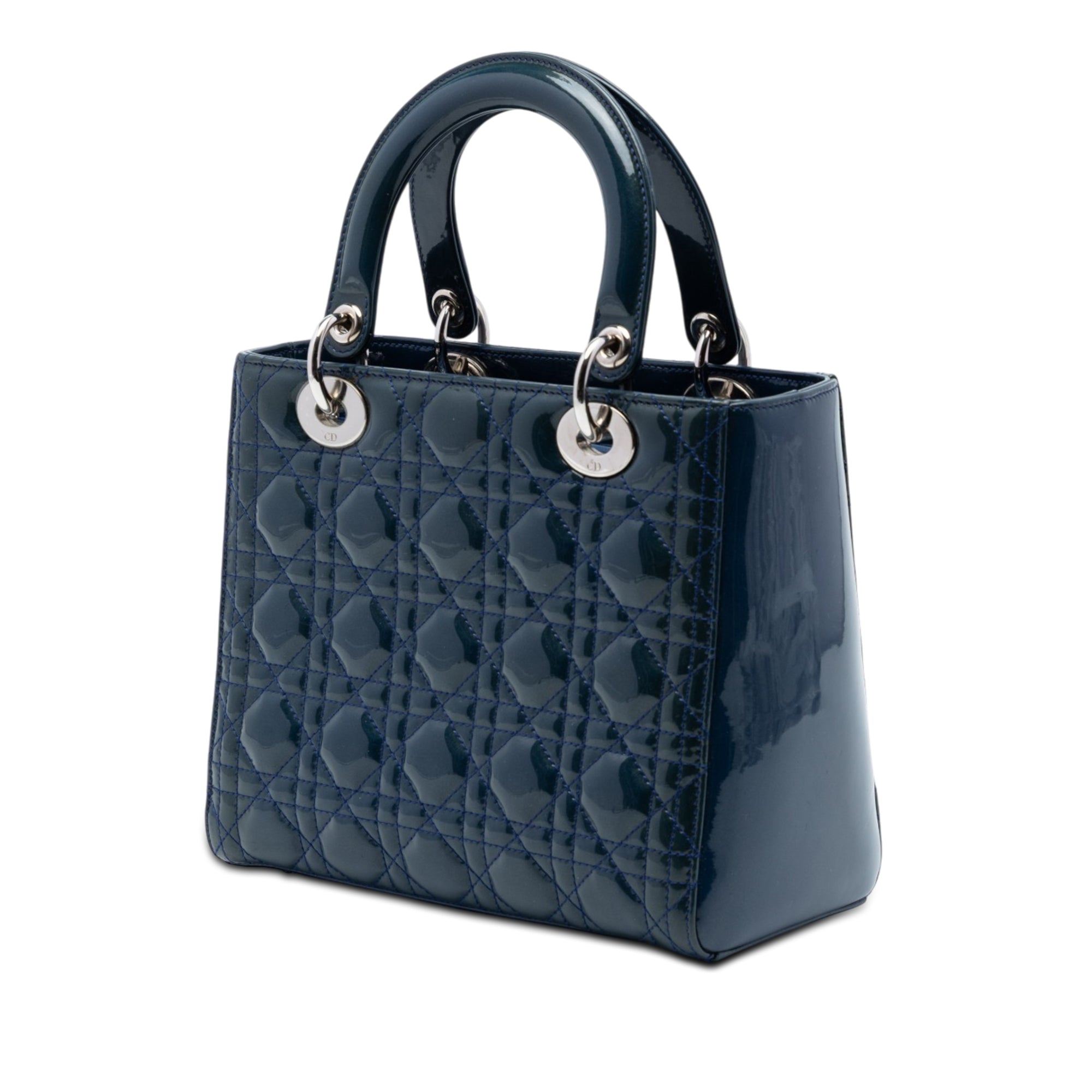 Dior Medium Patent Cannage Lady Dior - image 2