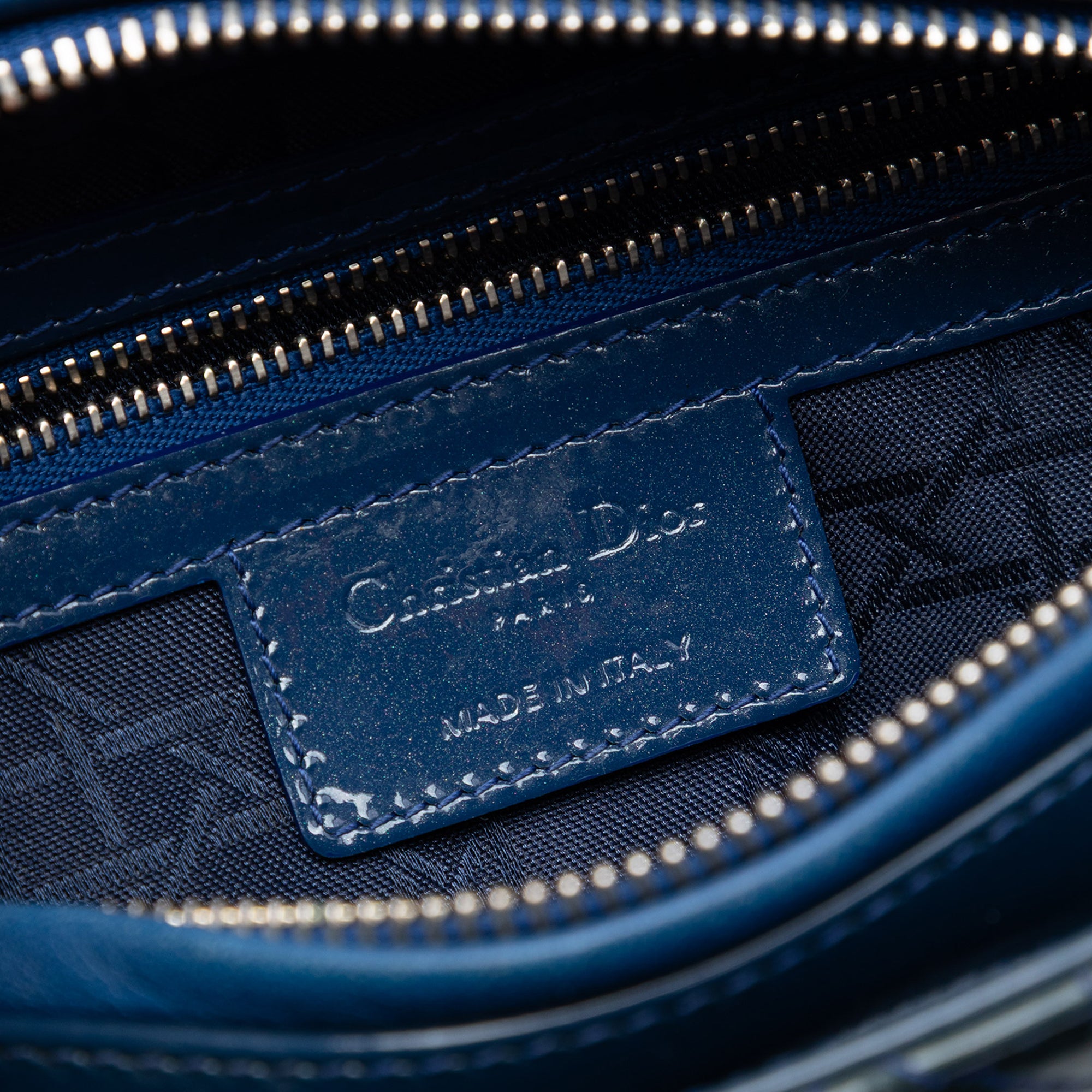 Dior Medium Patent Cannage Lady Dior - image 5