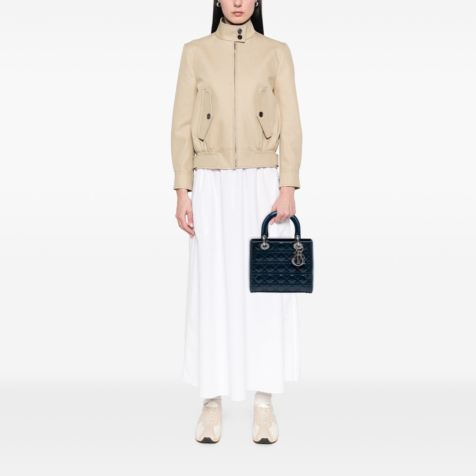 Dior Medium Patent Cannage Lady Dior - image 6