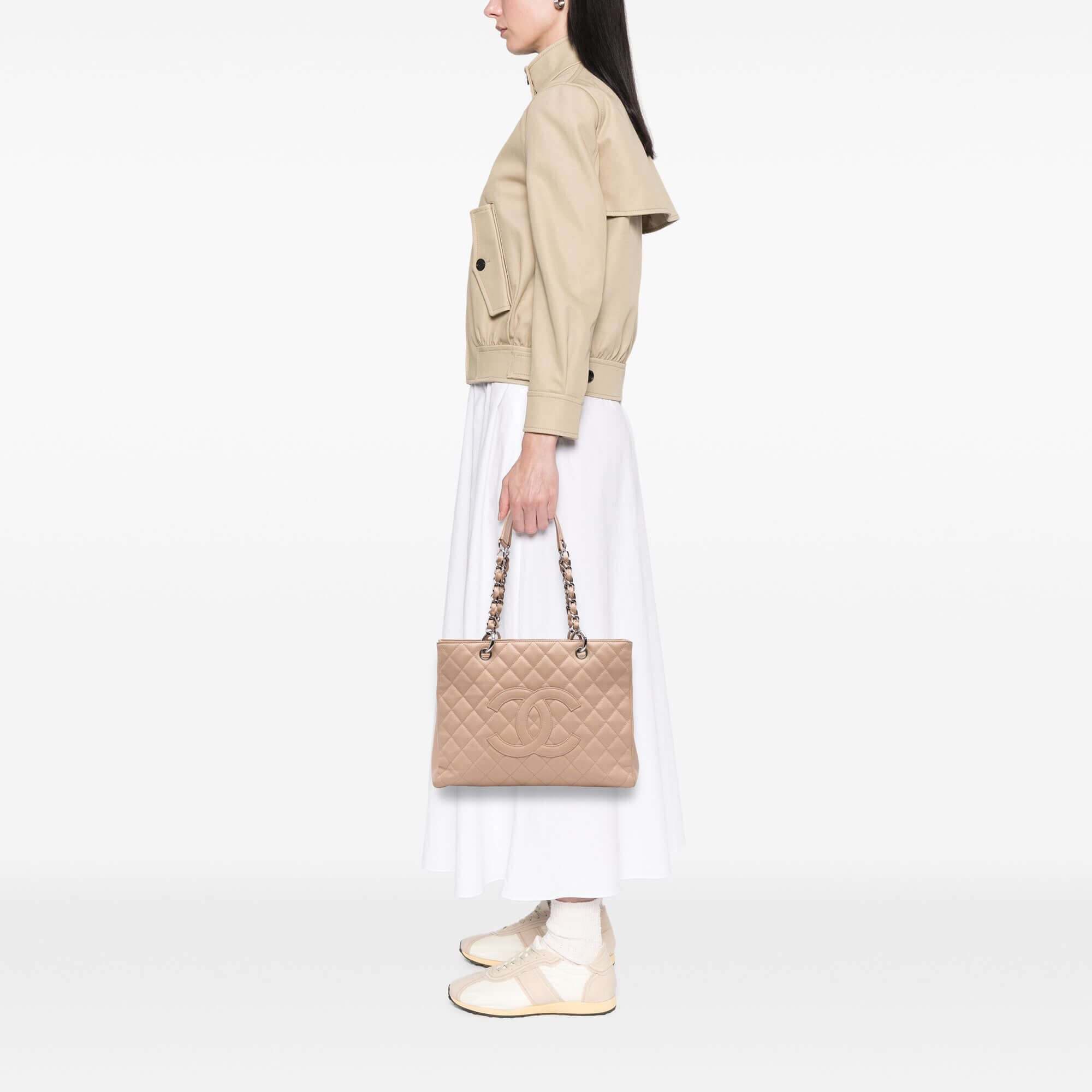 Chanel Caviar Grand Shopping Tote