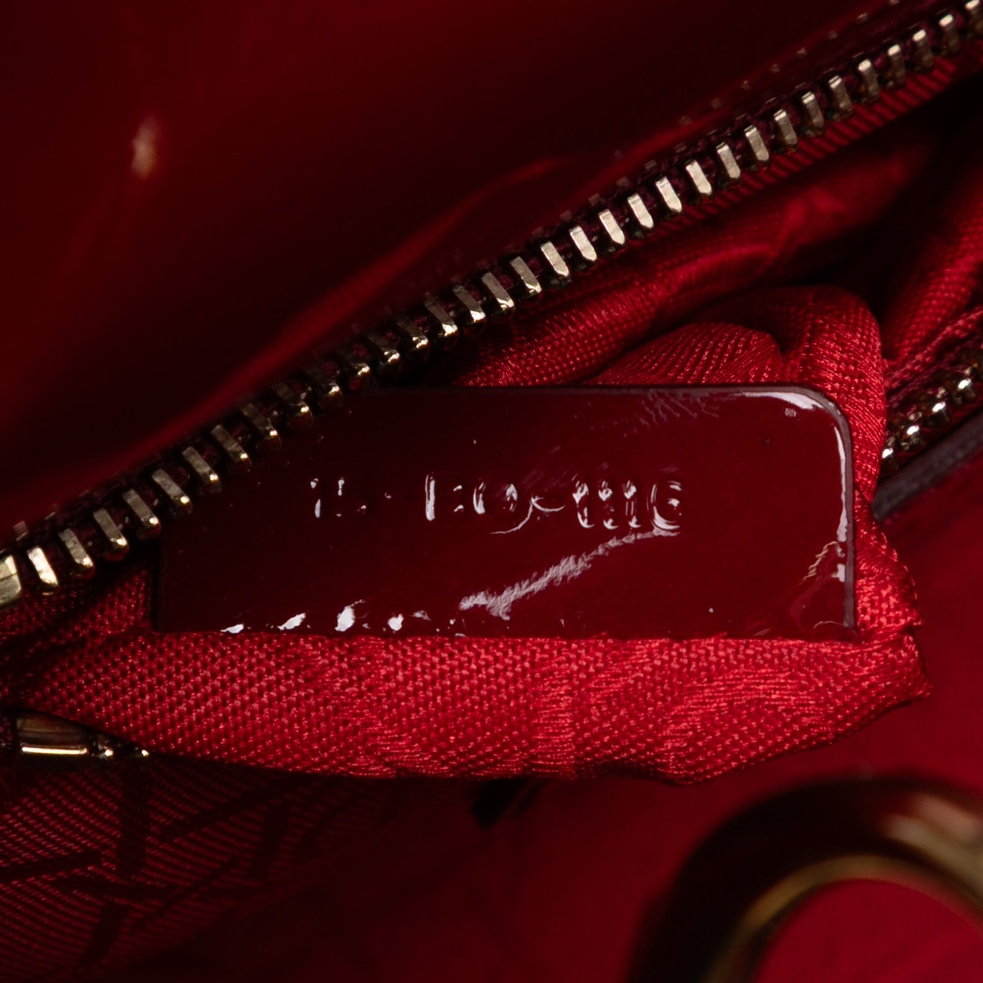 Dior Mini Patent Cannage Lady Dior - image 6