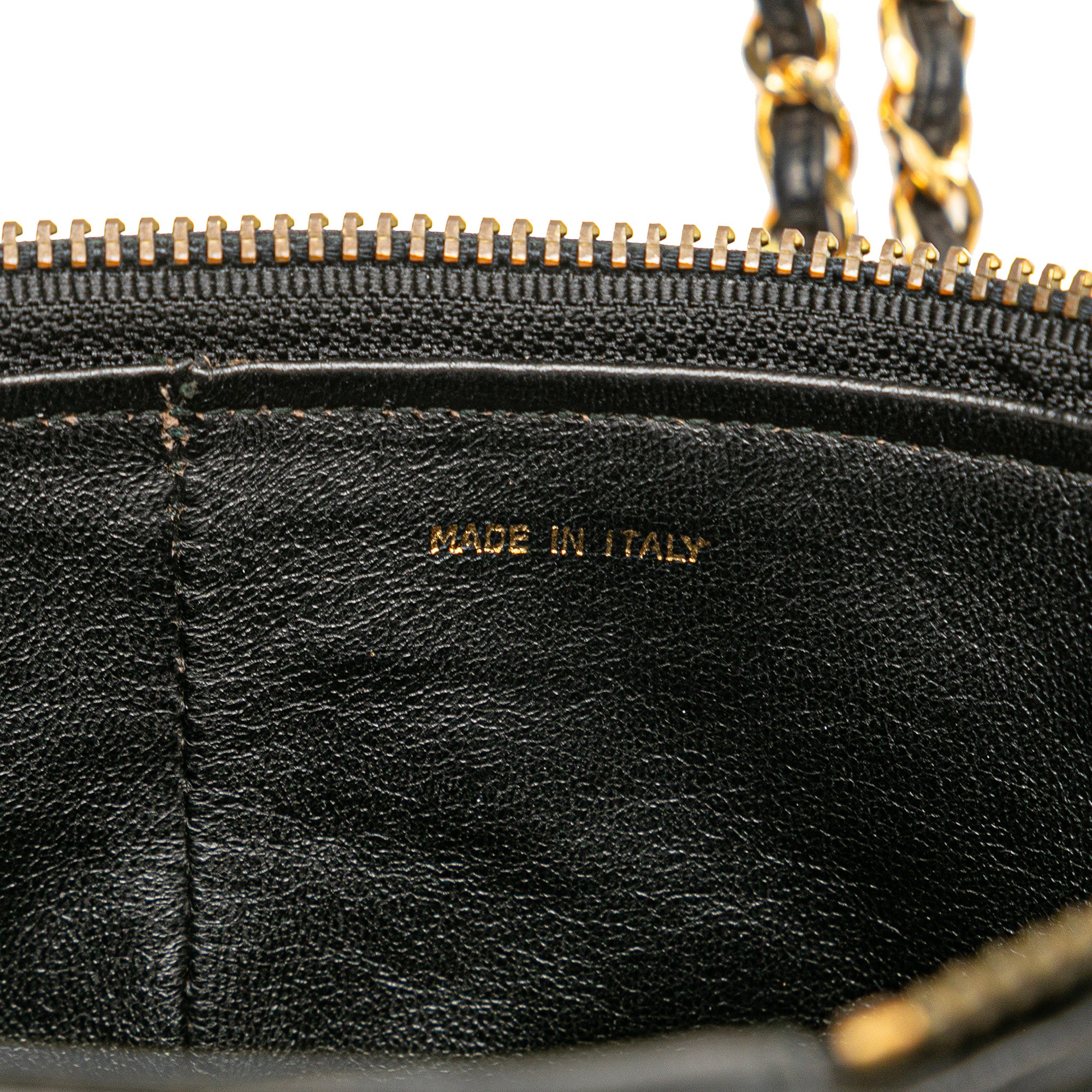 Chanel Quilted Lambskin Tassel Vanity Case with Chain - image 6