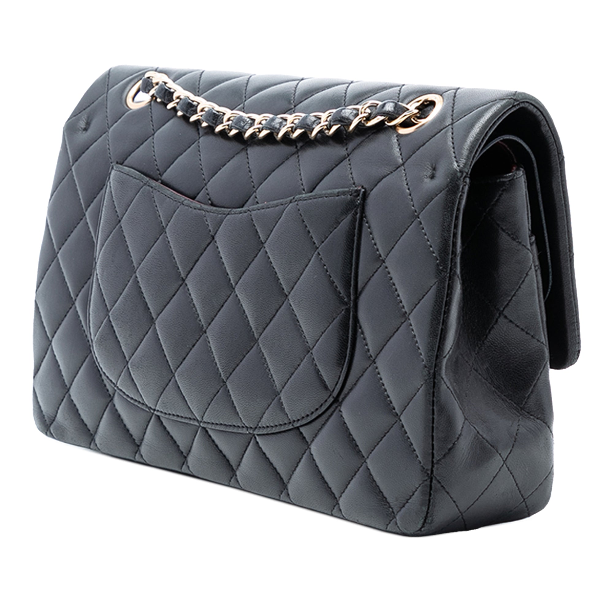 Chanel Medium Classic Lambskin Double Flap - image 2
