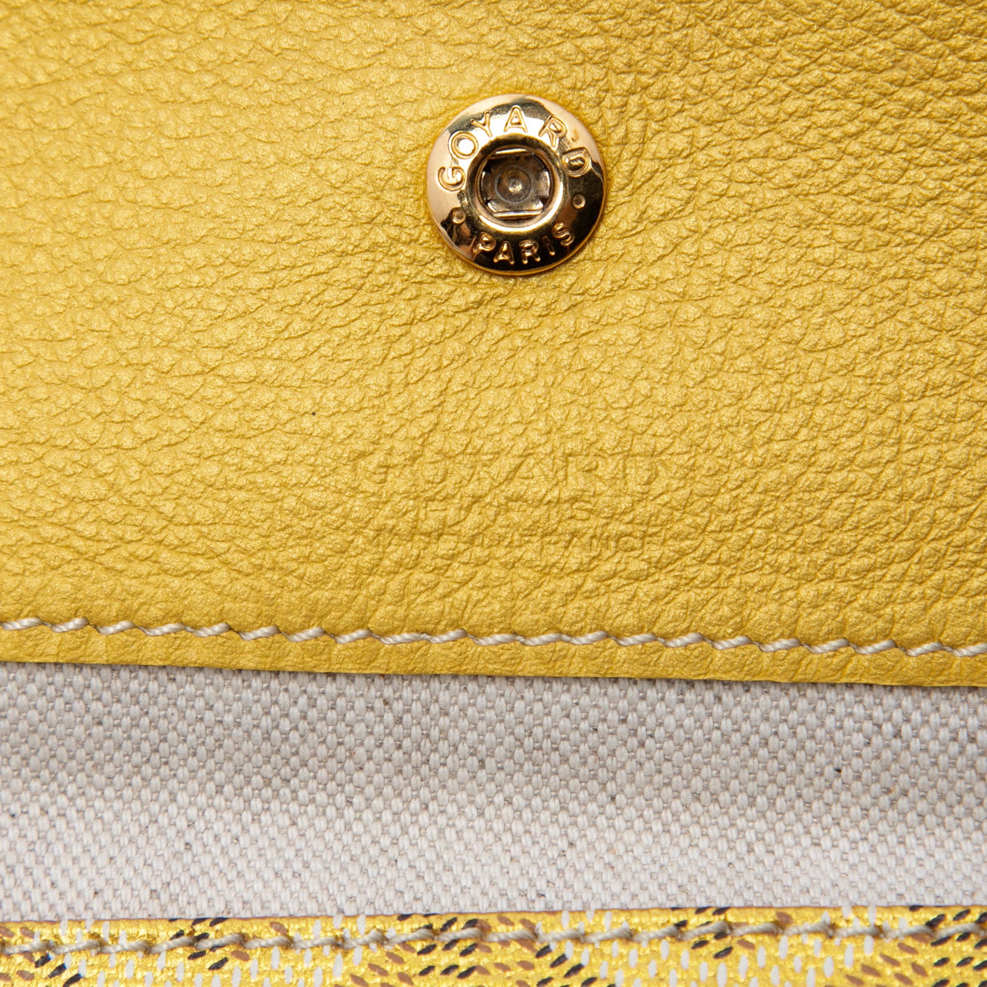 Goyard Special Edition Goyardine Precious Metal Saint Louis PM - image 5