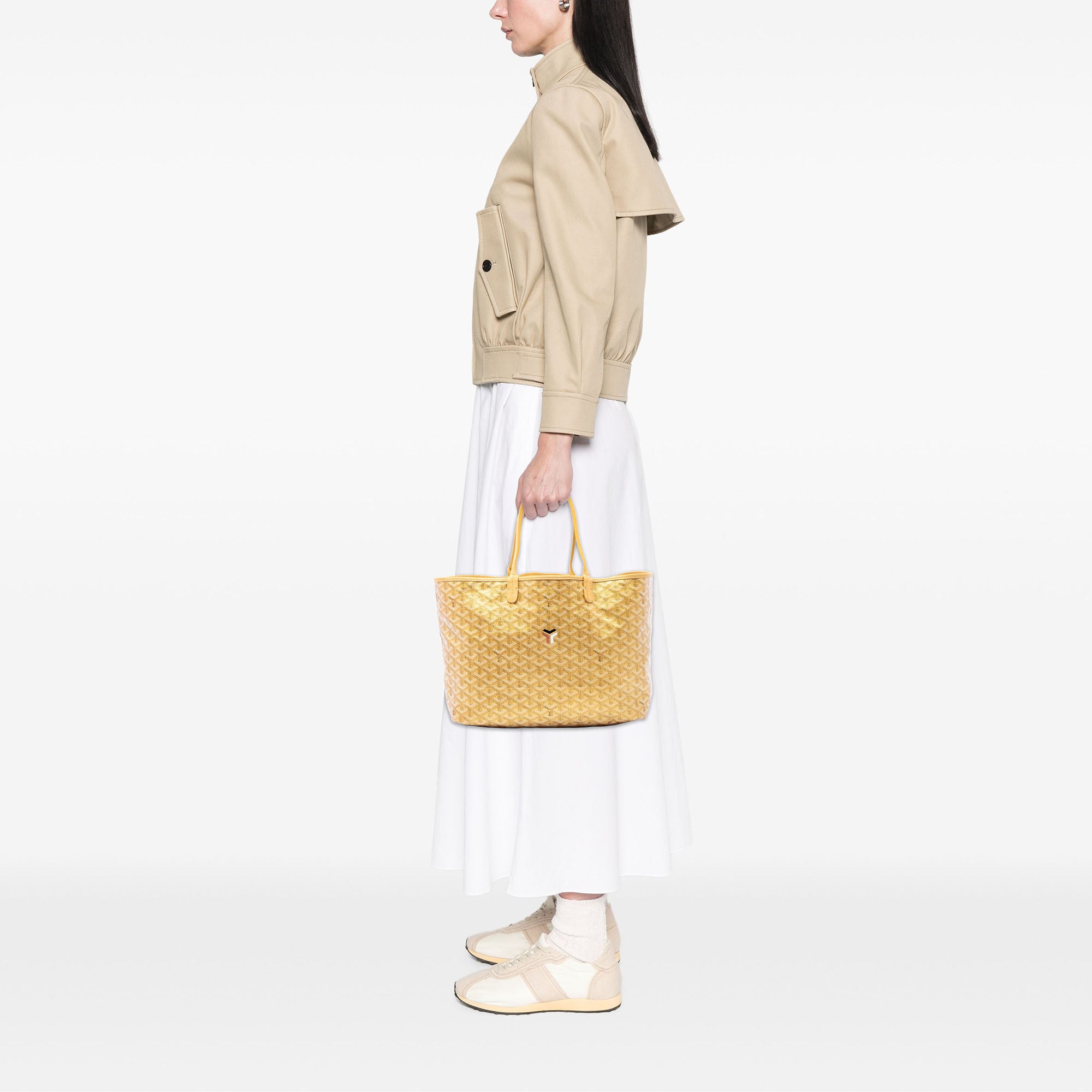 Goyard Special Edition Goyardine Precious Metal Saint Louis PM - image 6