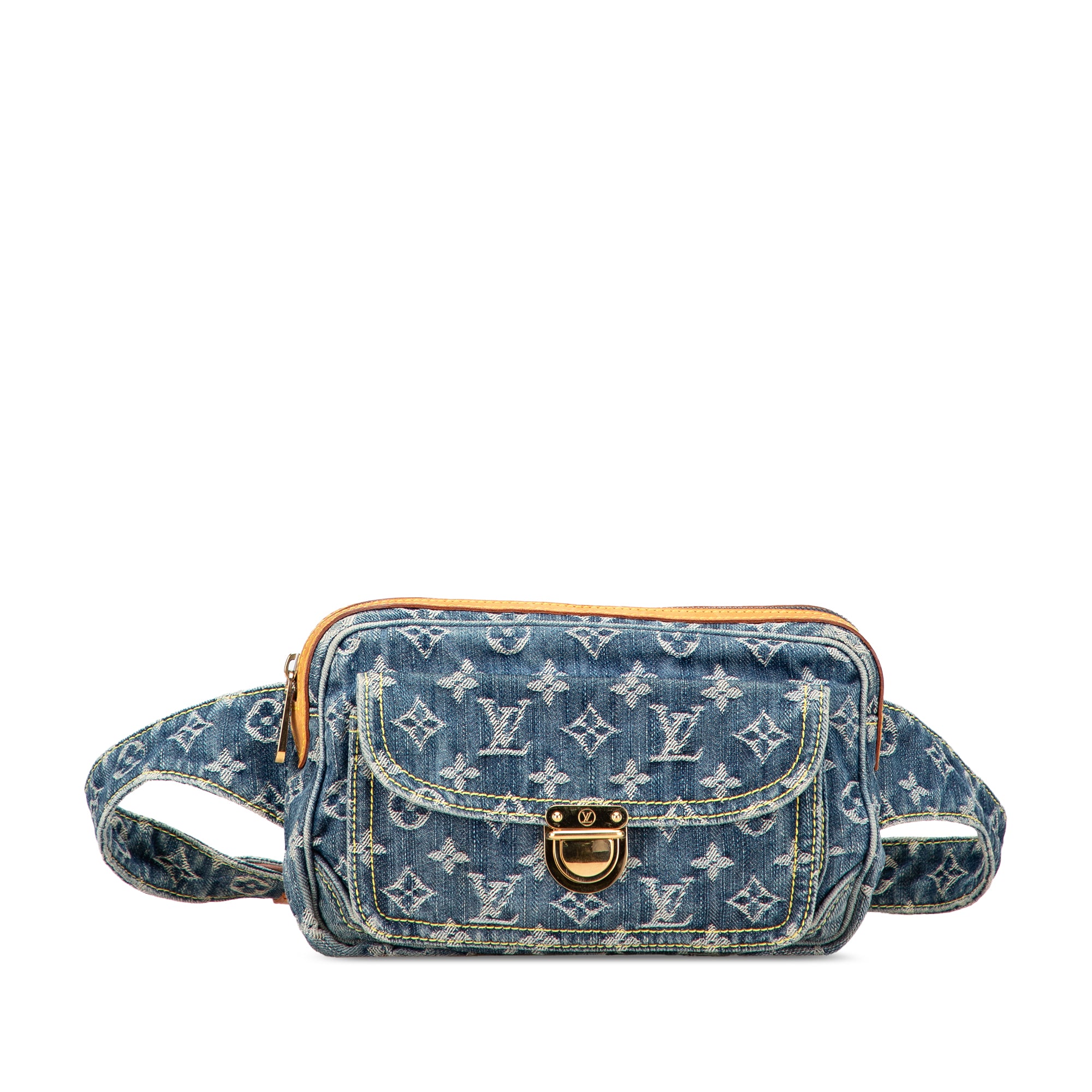 Louis Vuitton Monogram Denim Bum Bag - image 1