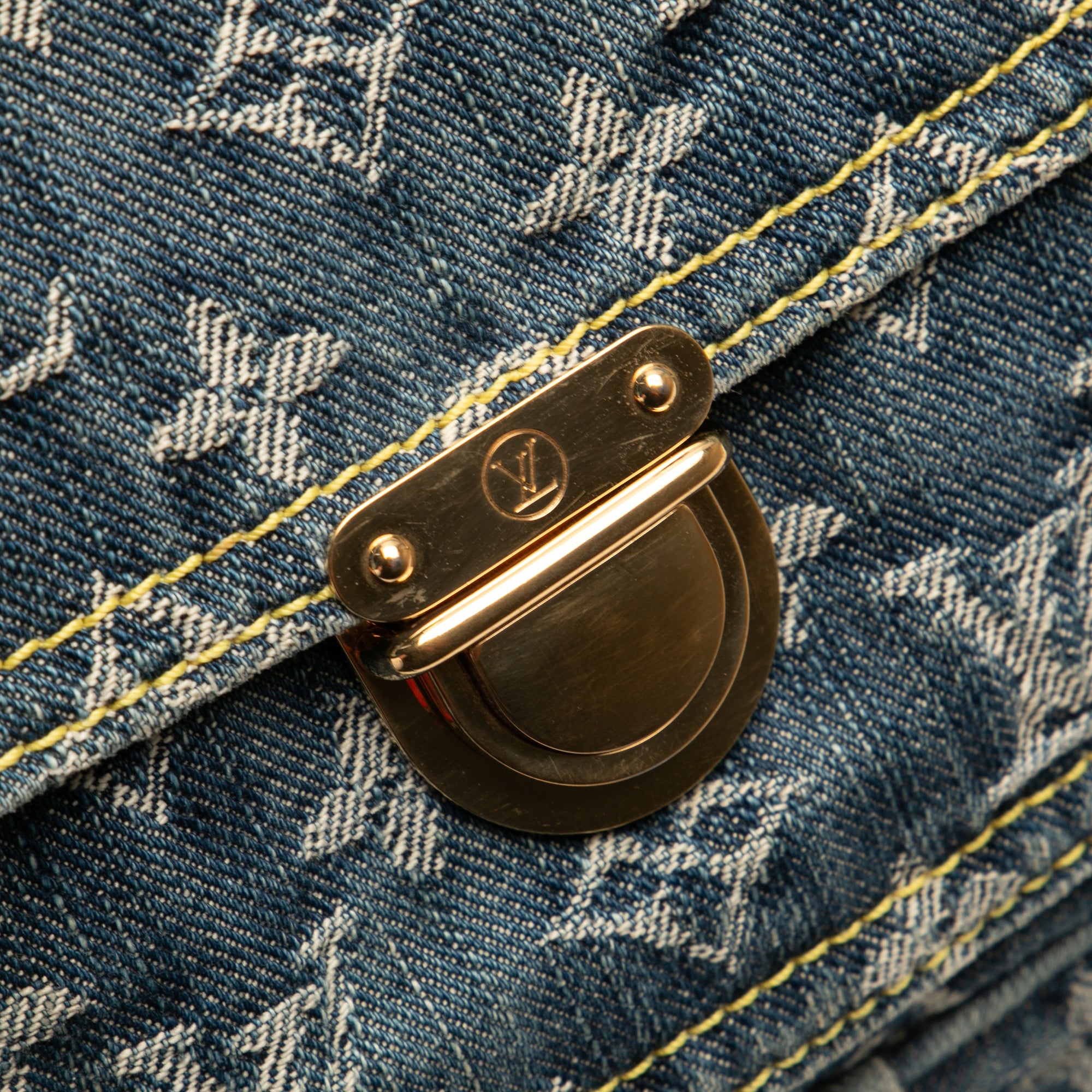 Louis Vuitton Monogram Denim Bum Bag - image 7