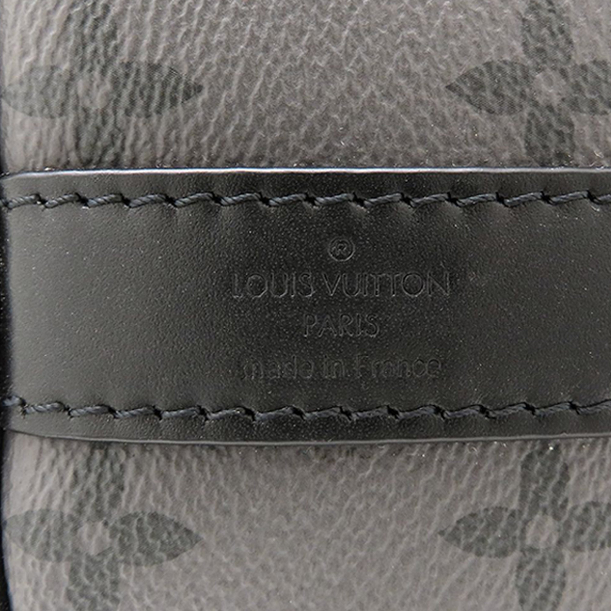 Louis Vuitton Monogram Eclipse Reverse Keepall Bandouliere 25 - image 6