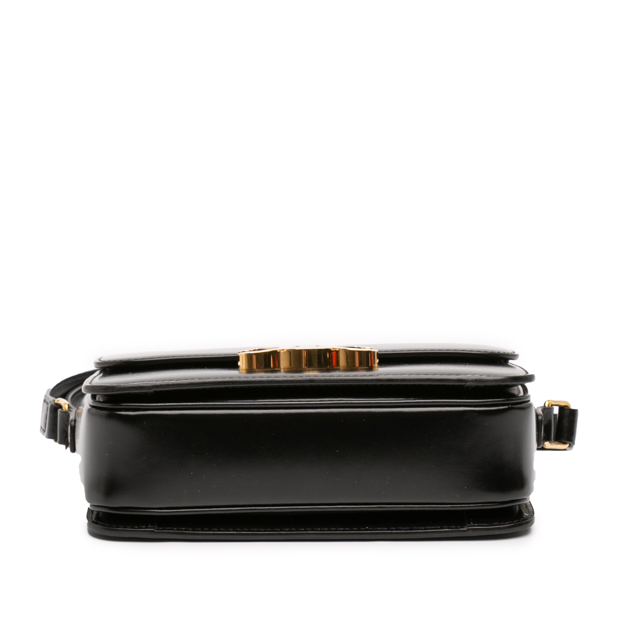 Celine Teen Shiny Calfskin Triomphe Crossbody - image 3