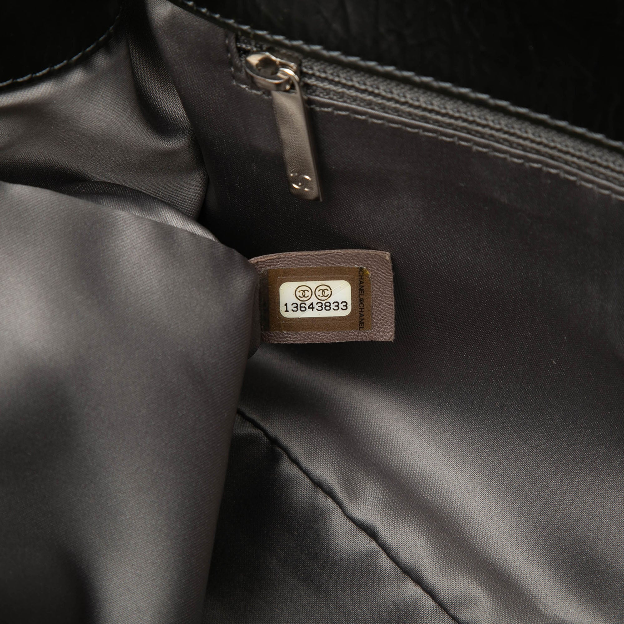 Chanel CC Glazed Quilted Calfskin Single Flap - image 6