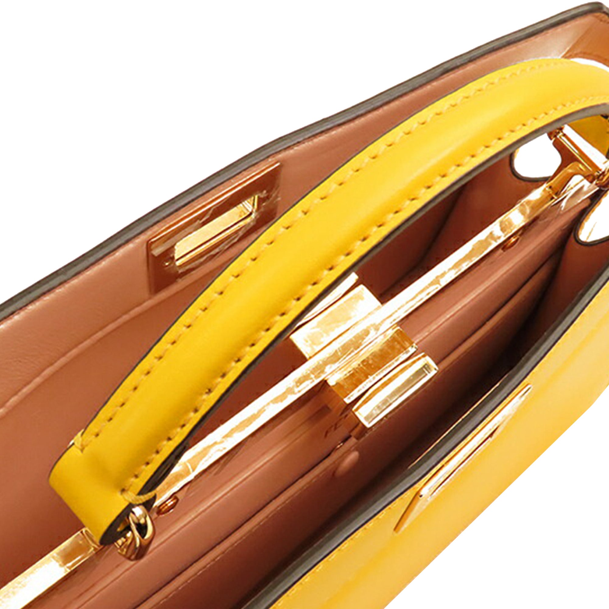 Fendi Small Leather Peekaboo ISeeU East West Bag - image 4