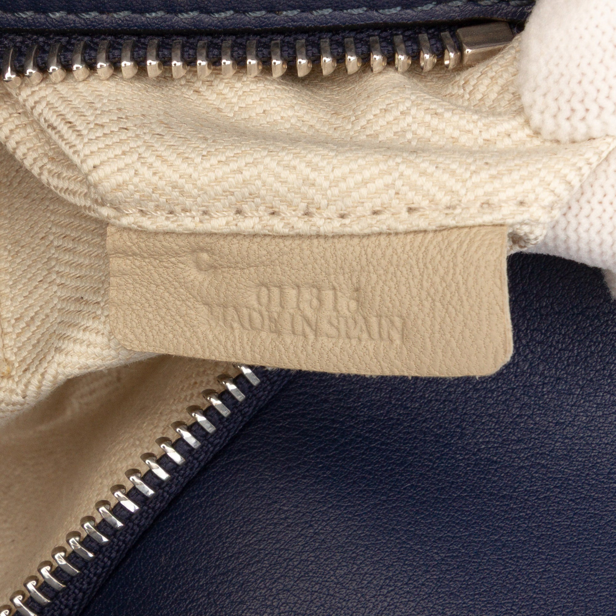LOEWE Medium Tricolor Calfskin Puzzle Satchel - image 6