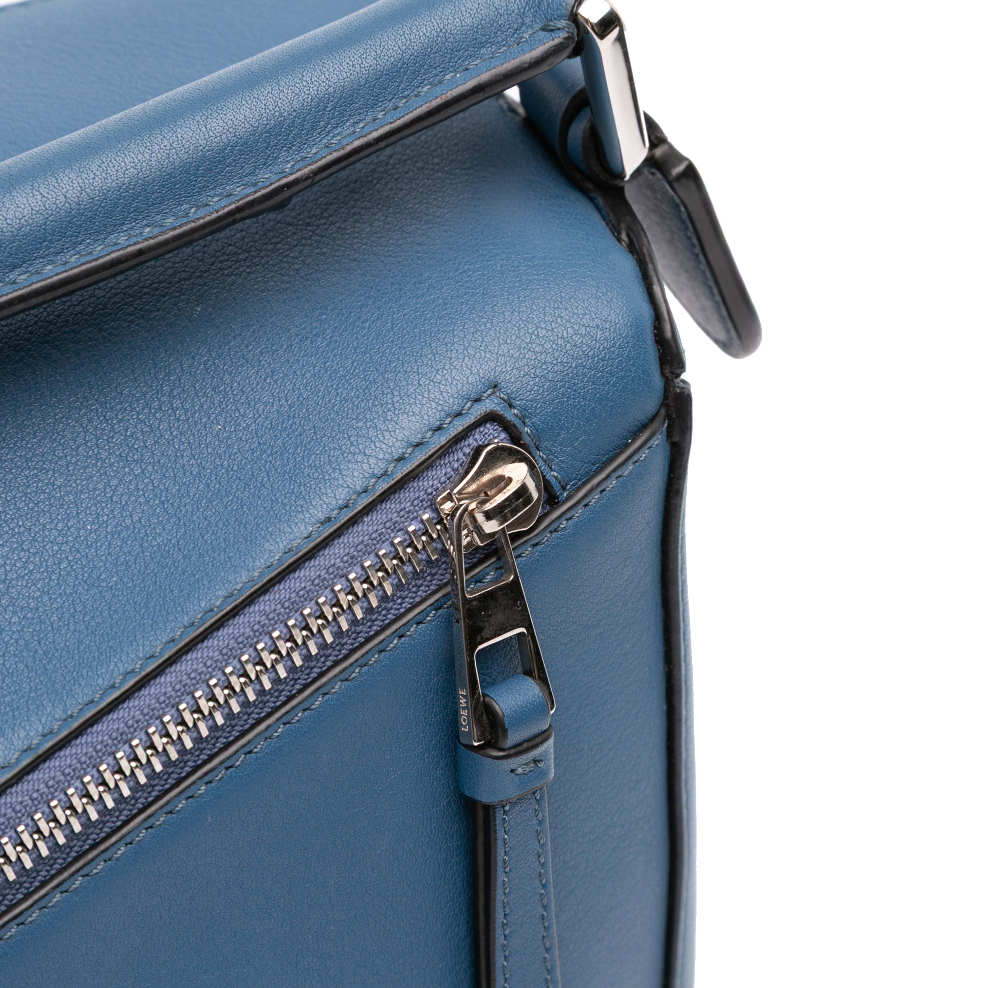 LOEWE Medium Tricolor Calfskin Puzzle Satchel - image 7