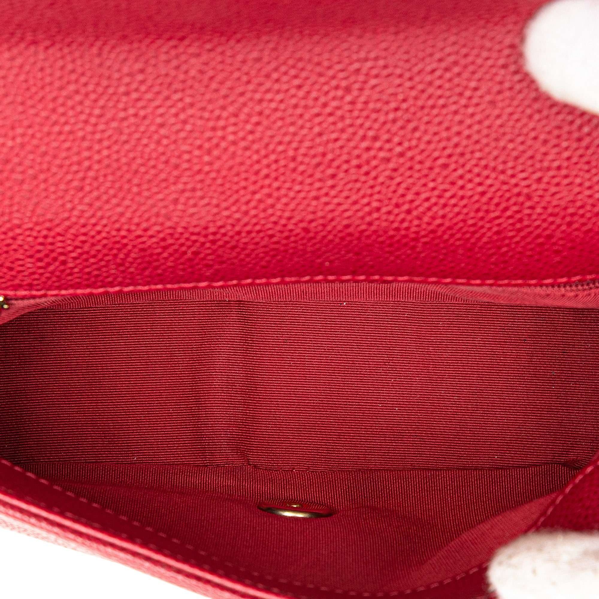 Chanel Mini Quilted Caviar Carry Around Flap - image 4