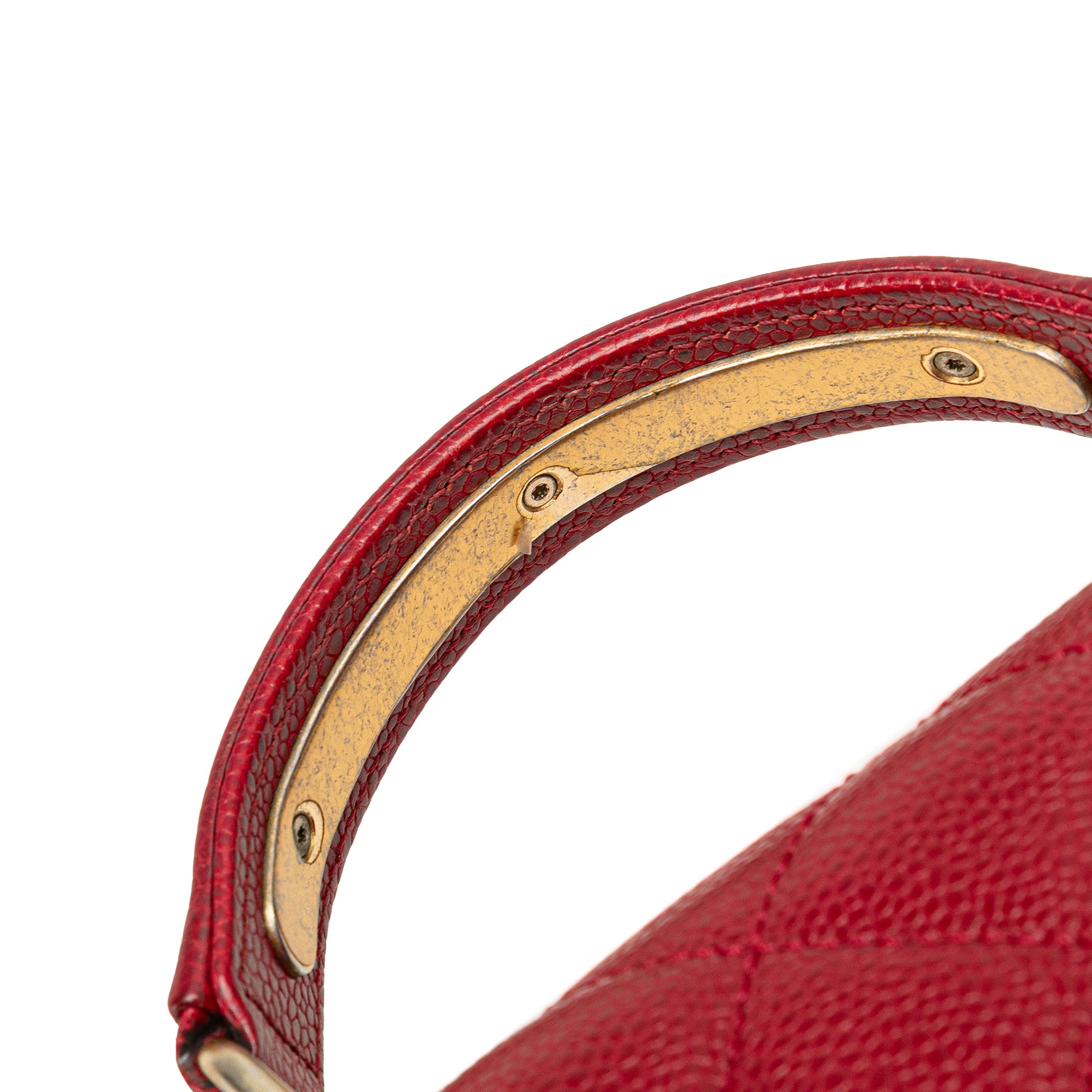 Chanel Mini Quilted Caviar Carry Around Flap - image 9
