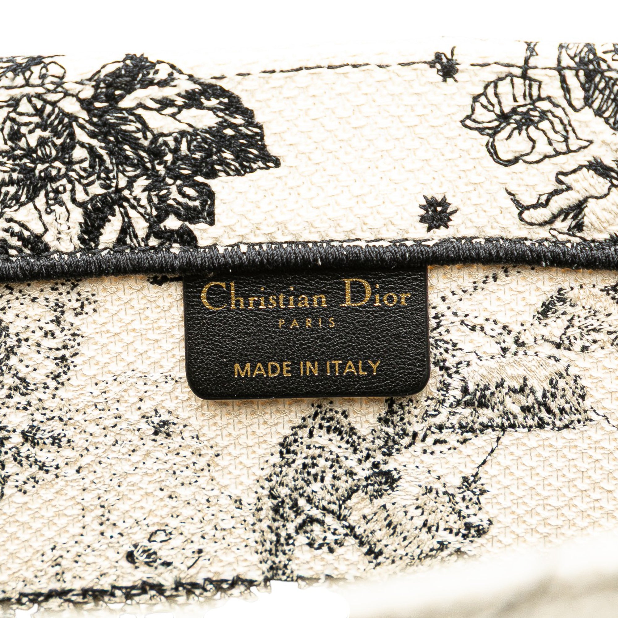 Dior Small Canvas Embroidered Zodiac Toile De Jouy Book Tote - image 5