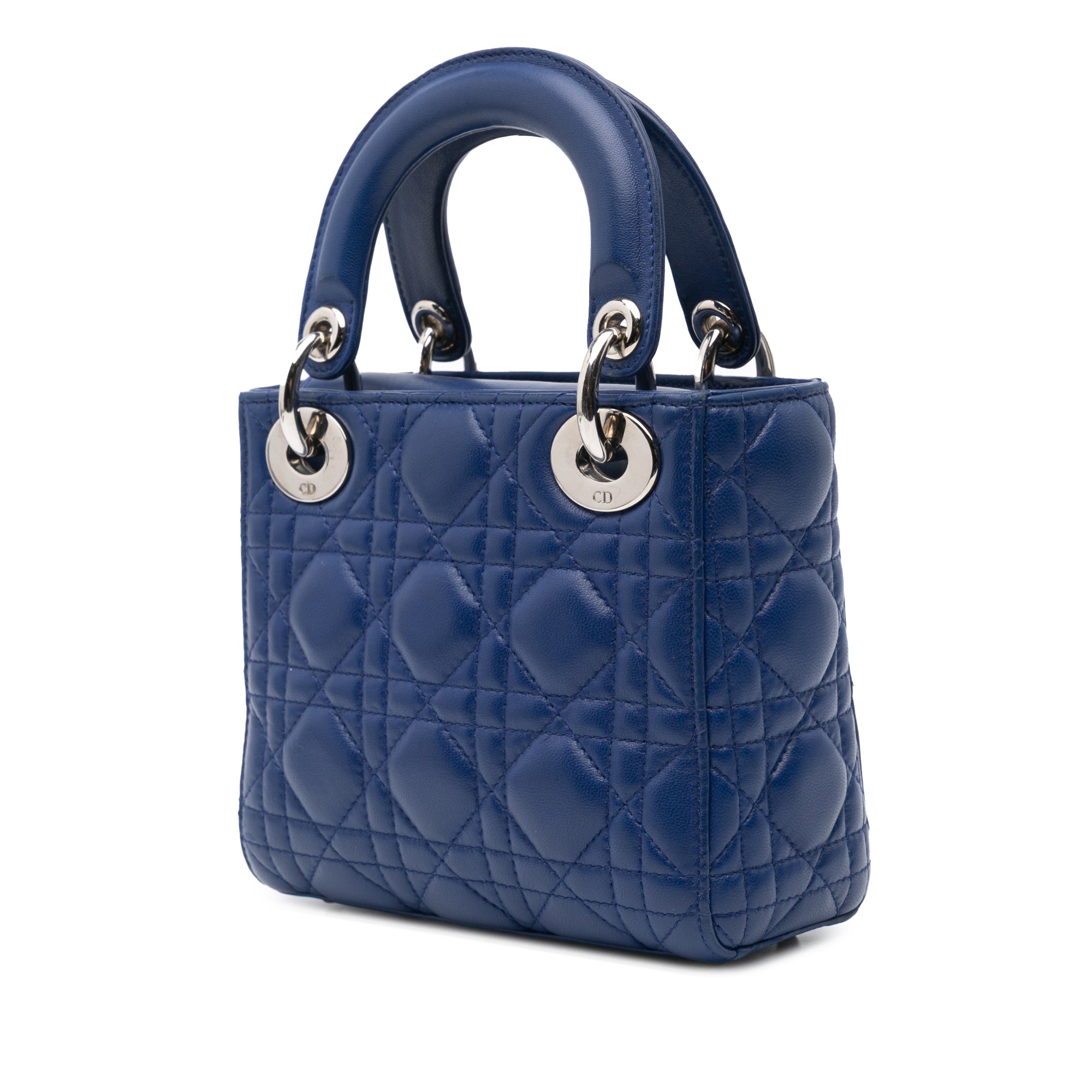 Dior Mini Lambskin Cannage Lady Dior - image 2