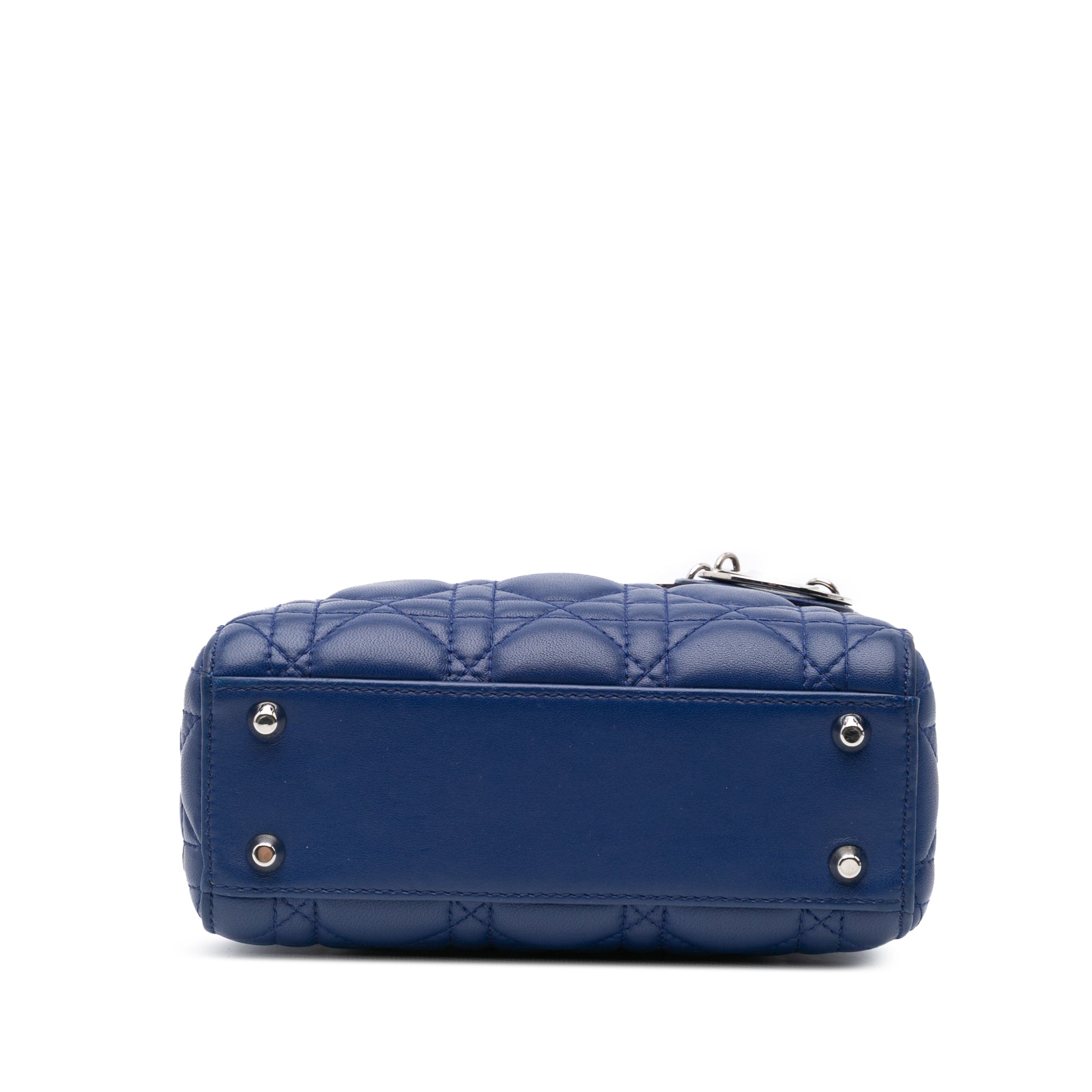 Dior Mini Lambskin Cannage Lady Dior - image 3