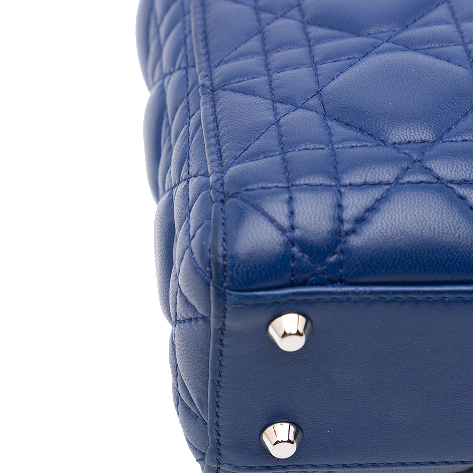 Dior Mini Lambskin Cannage Lady Dior - image 6