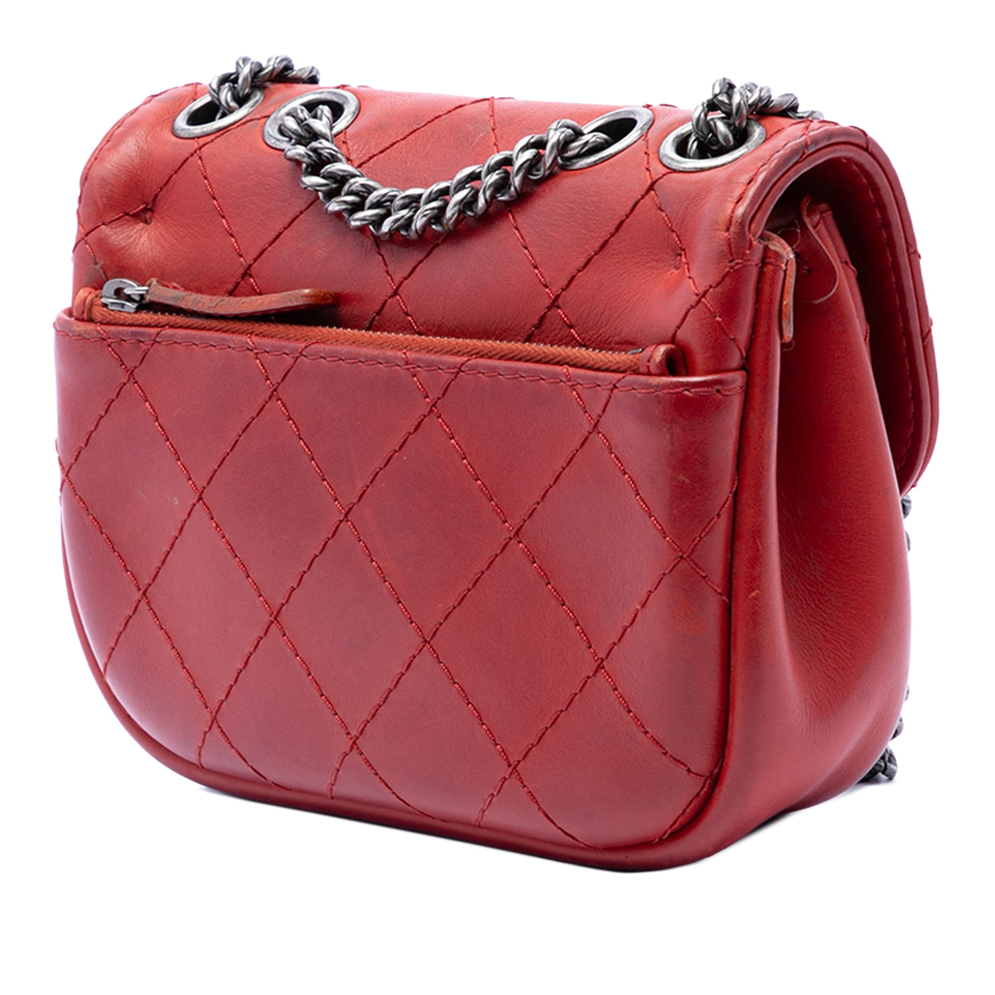 Chanel Paris Dallas Goatskin Wild Stitch Flap - image 2