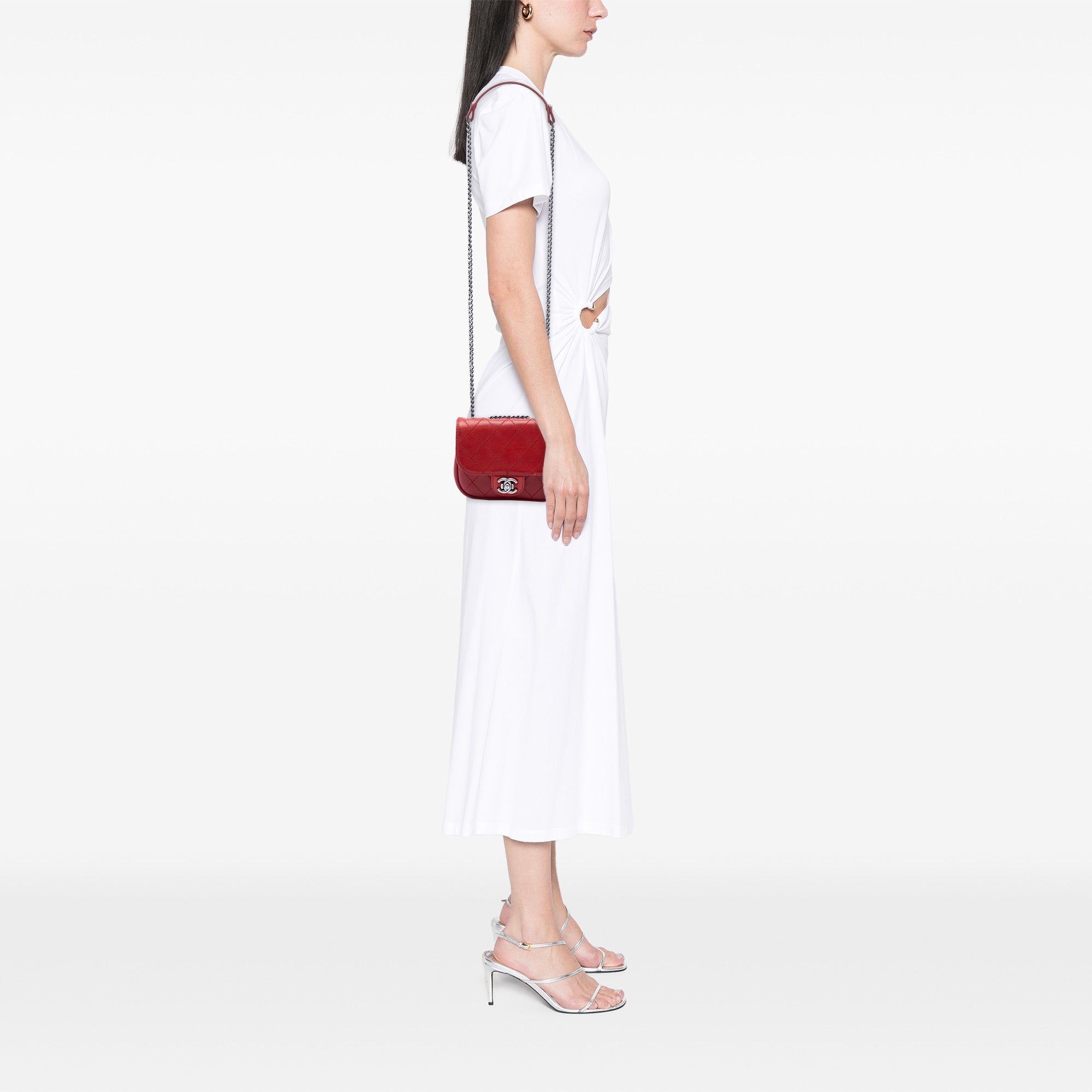 Chanel Paris Dallas Goatskin Wild Stitch Flap - image 7