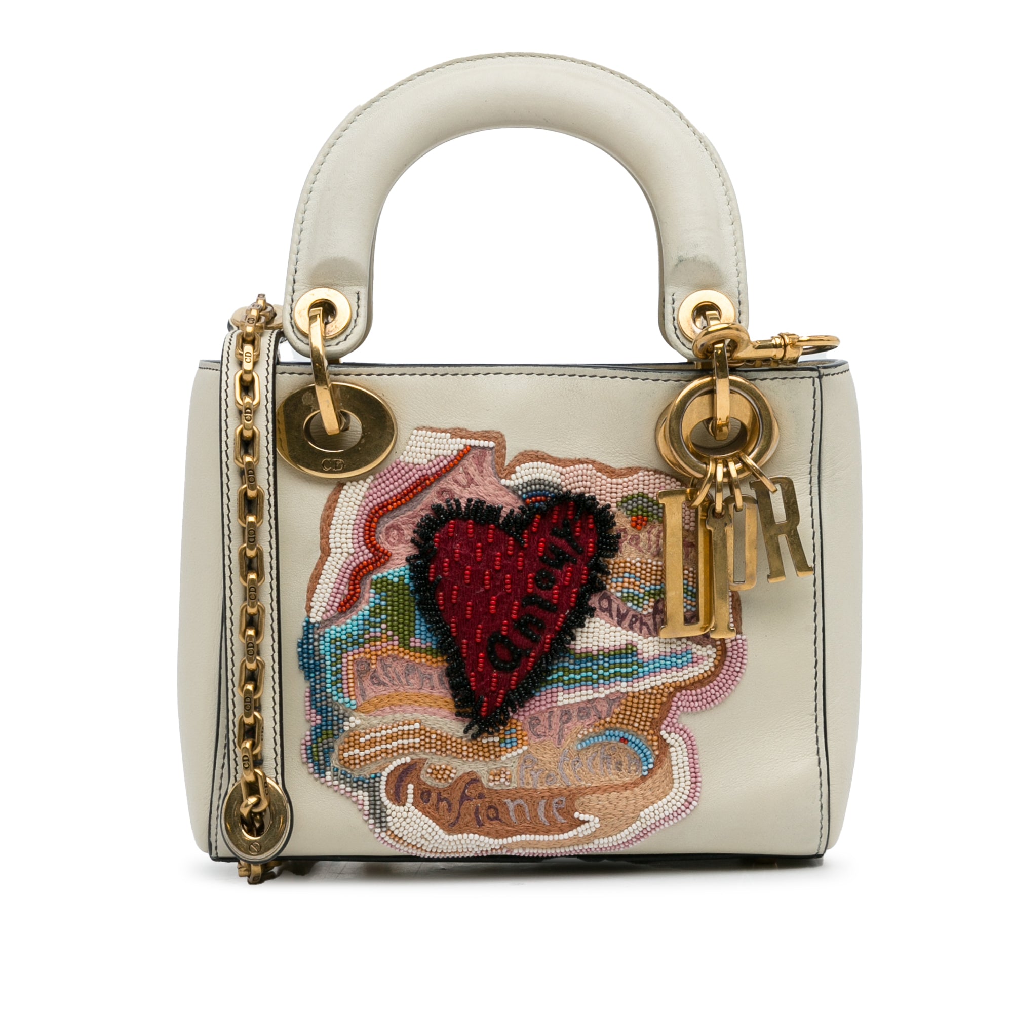 Dior DiorAmour Niki De Saint Phalle Mini Calfskin Sequins Lady Dior - image 1