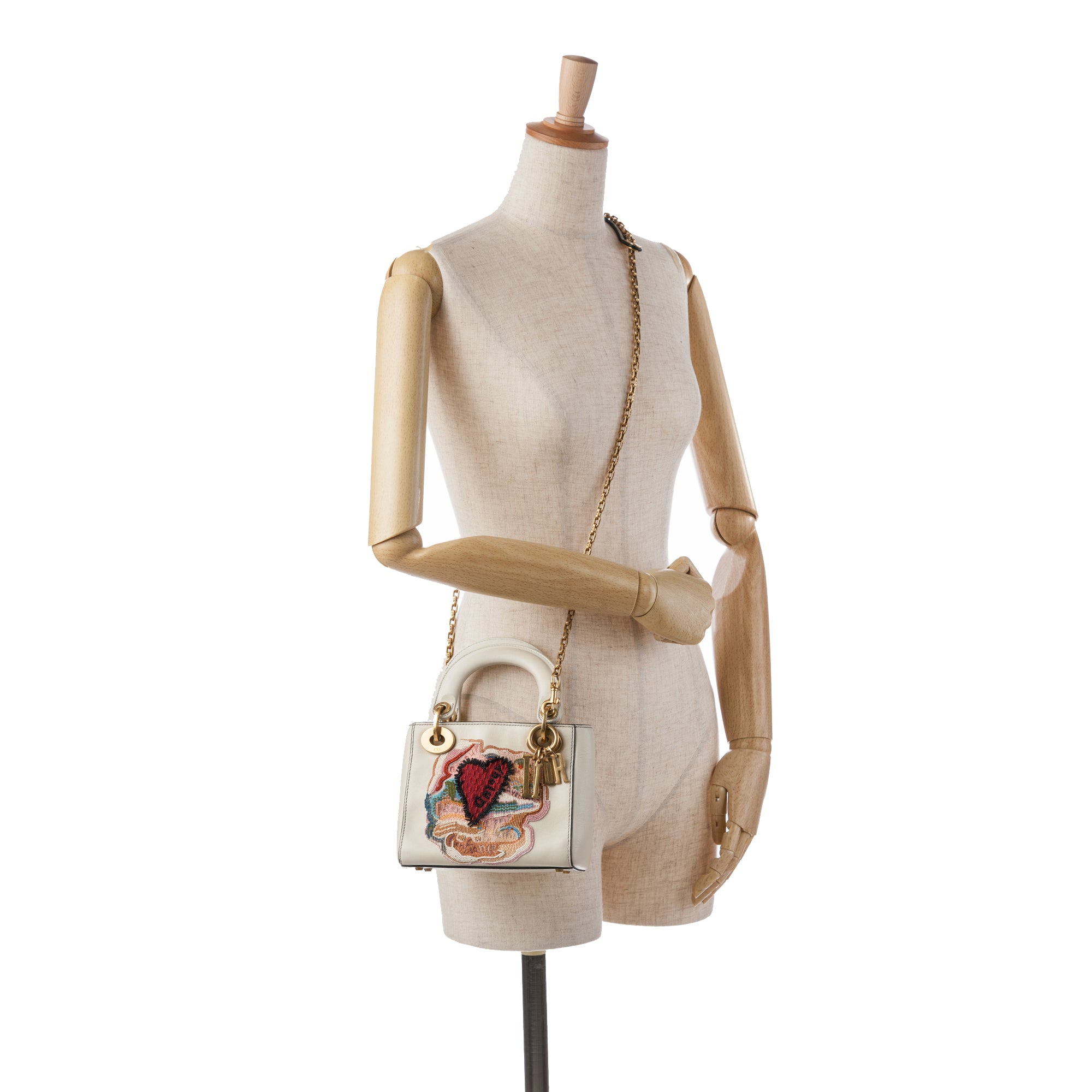 Dior DiorAmour Niki De Saint Phalle Mini Calfskin Sequins Lady Dior - image 12