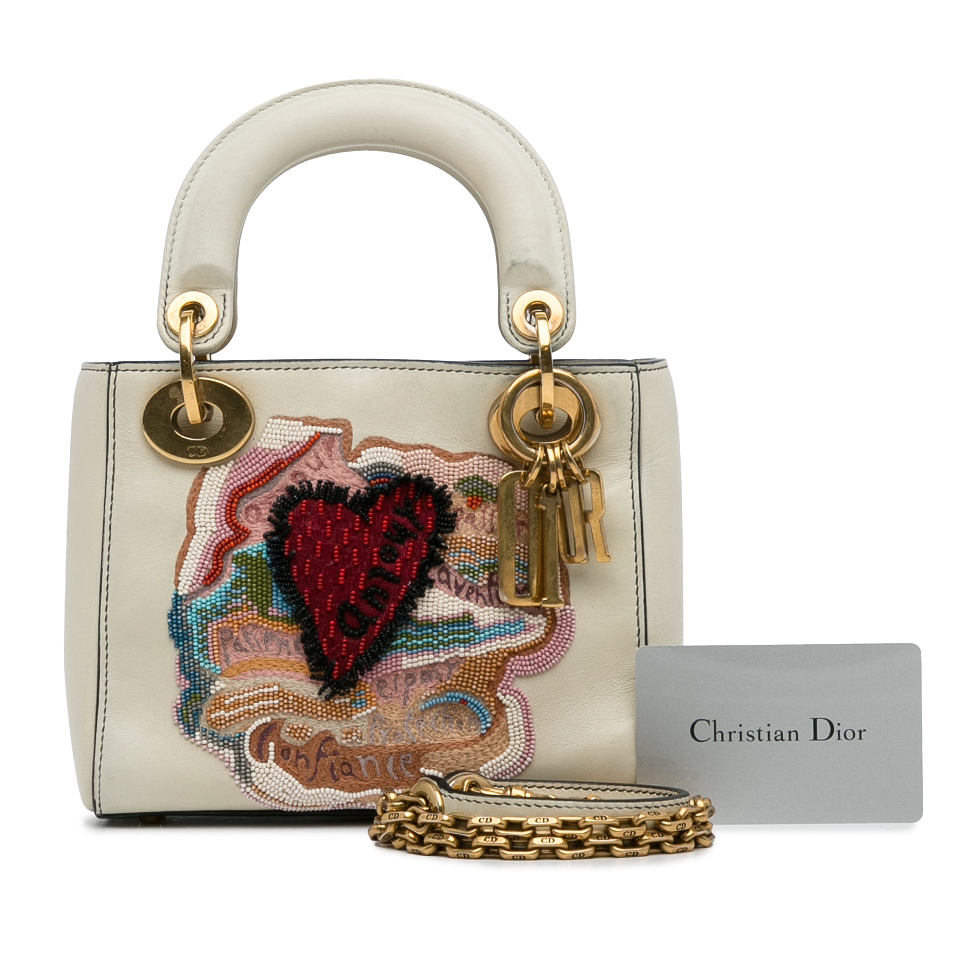 Dior DiorAmour Niki De Saint Phalle Mini Calfskin Sequins Lady Dior - image 13