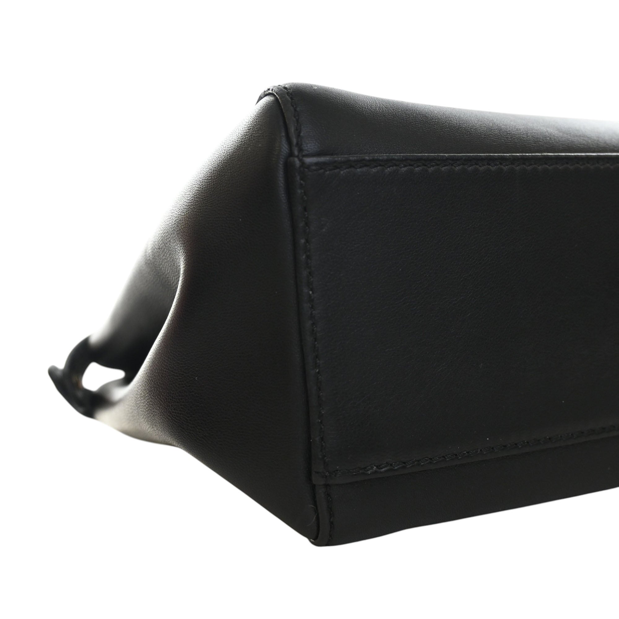 Fendi Mini Leather Peekaboo Iconic Satchel - image 10