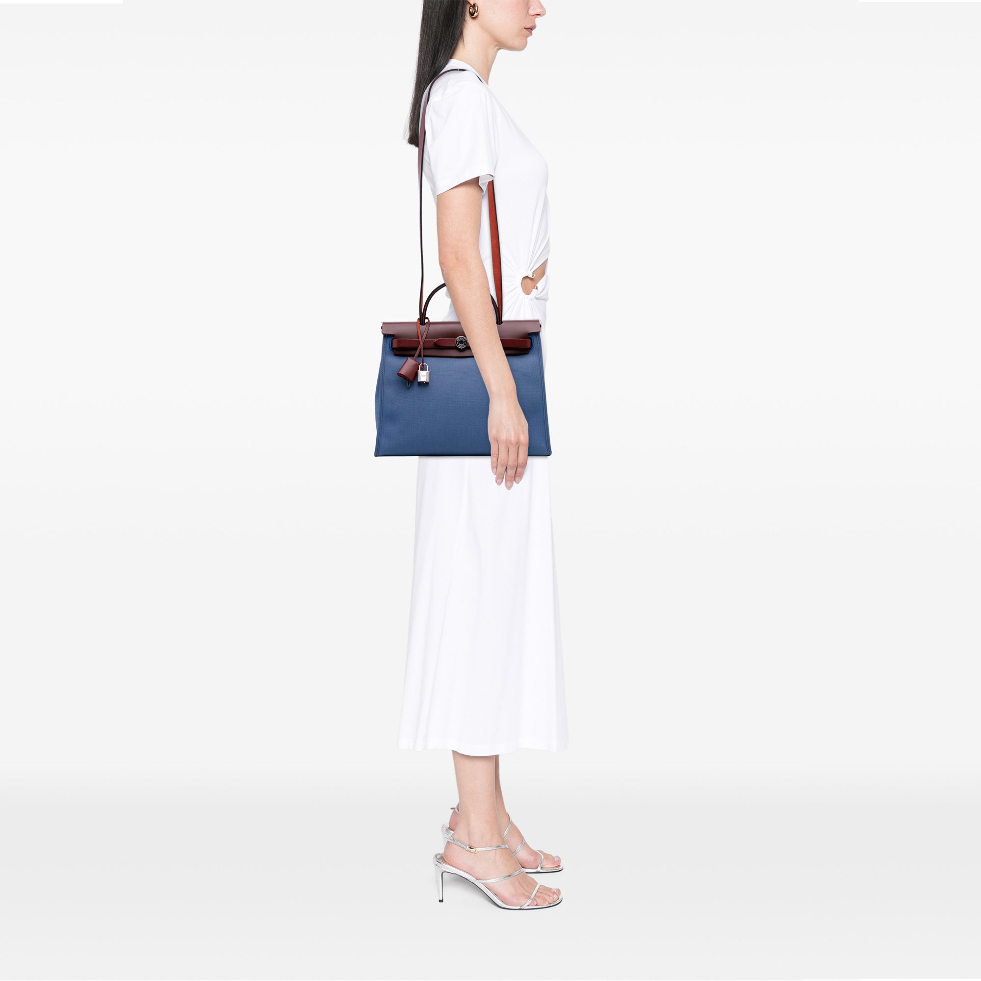 Hermès Toile Herbag Zip 31 - image 12